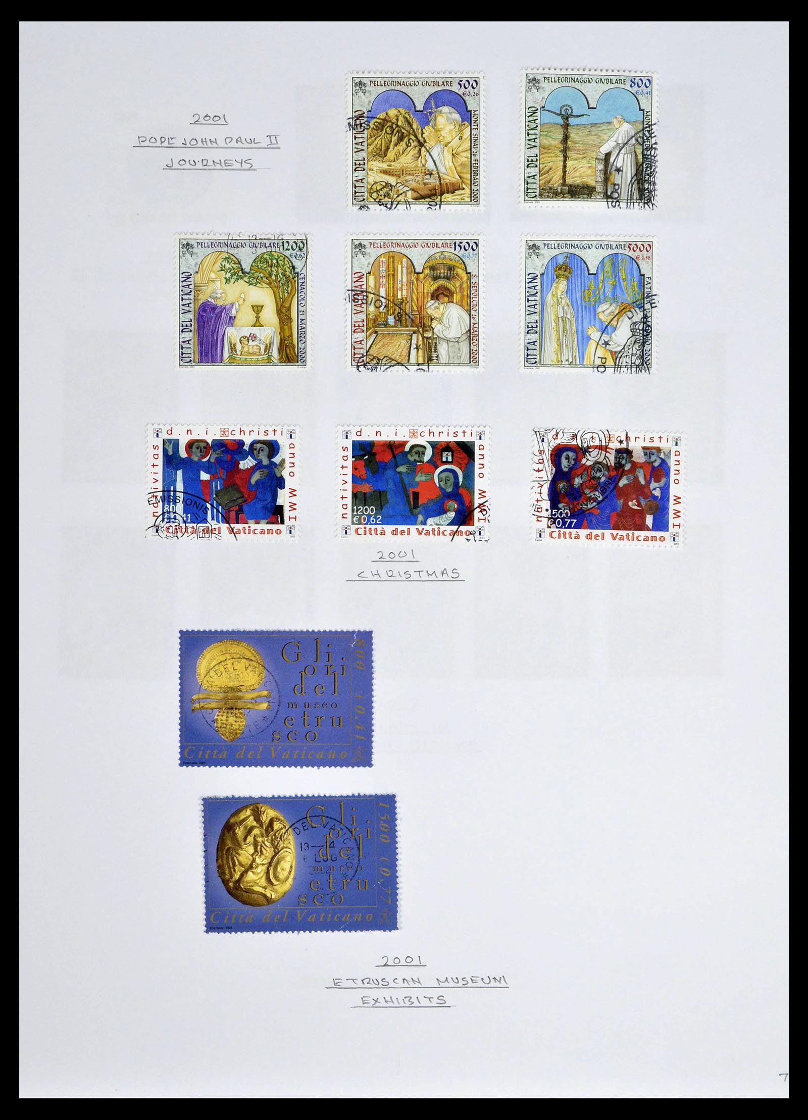 39099 0078 - Stamp collection 39099 Vatican 1852-2008.