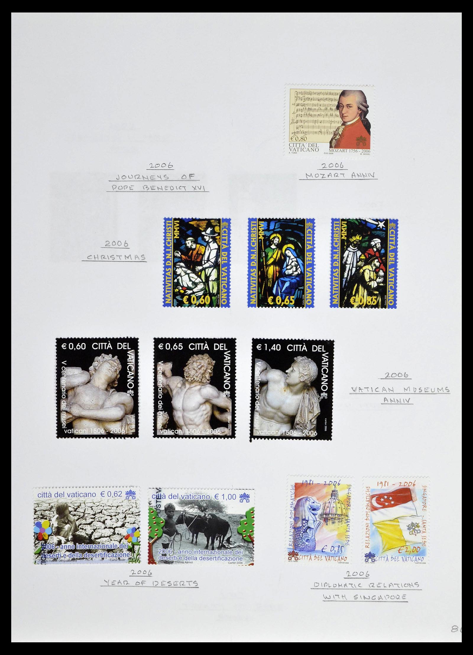 39099 0088 - Stamp collection 39099 Vatican 1852-2008.