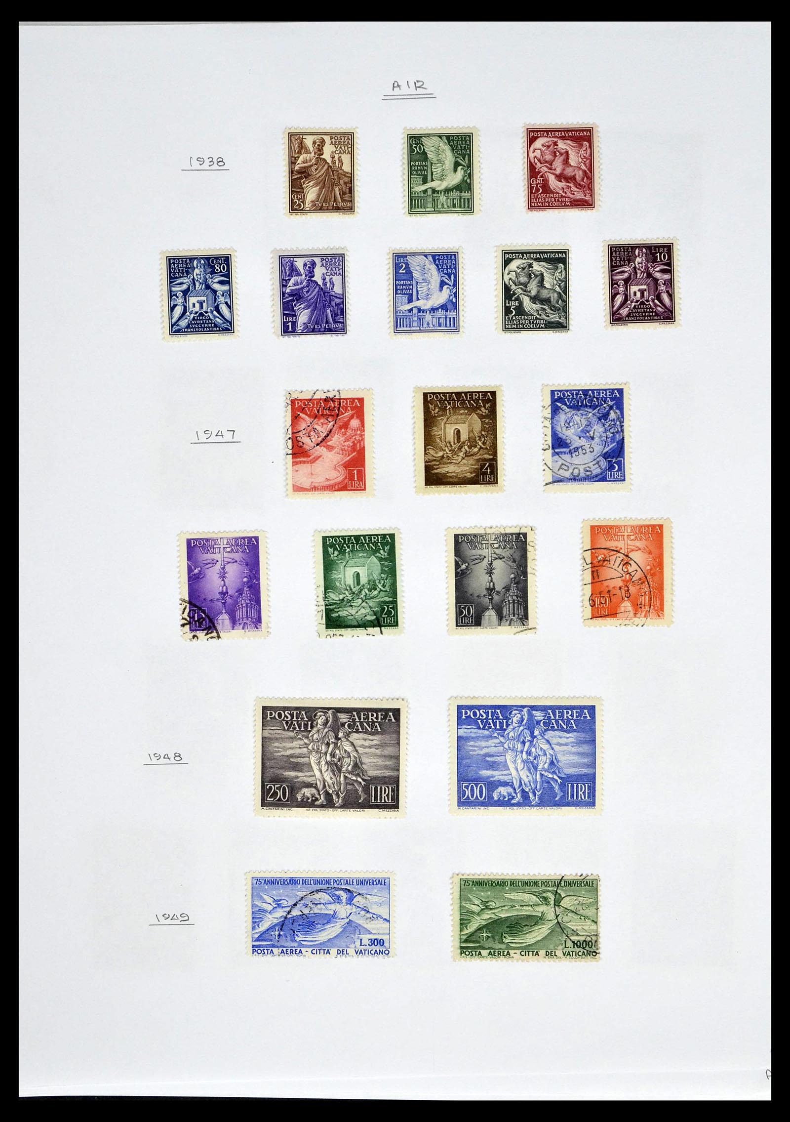 39099 0092 - Stamp collection 39099 Vatican 1852-2008.