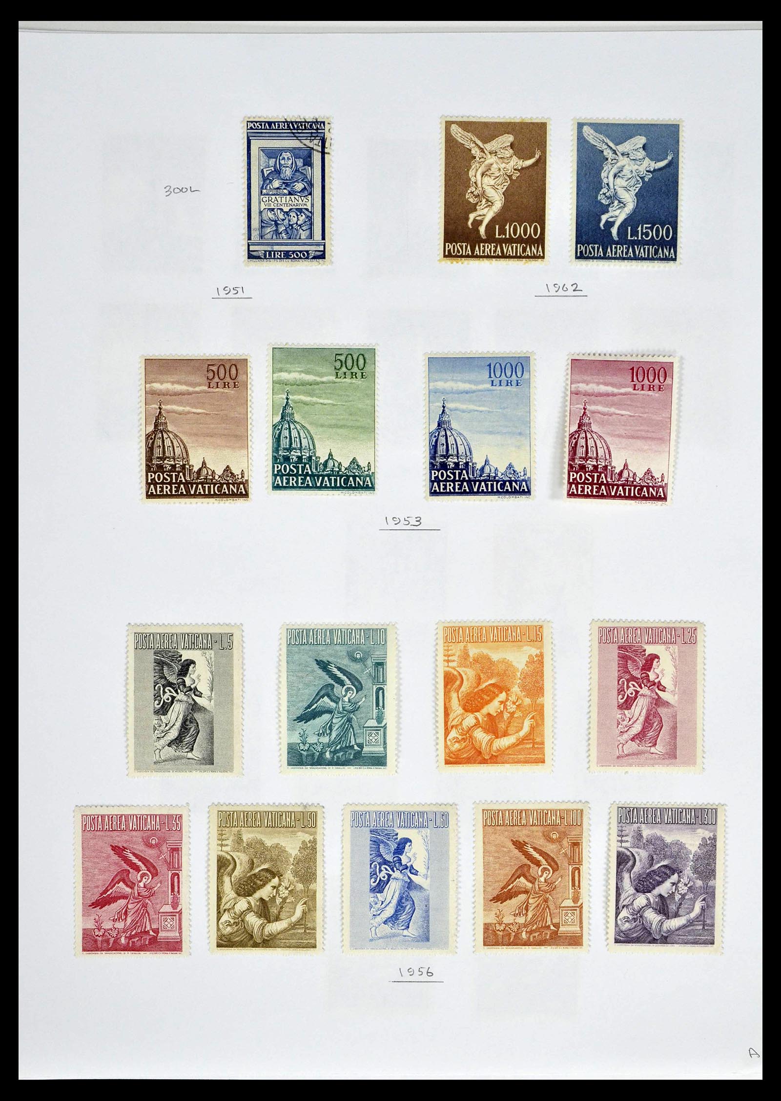 39099 0093 - Stamp collection 39099 Vatican 1852-2008.