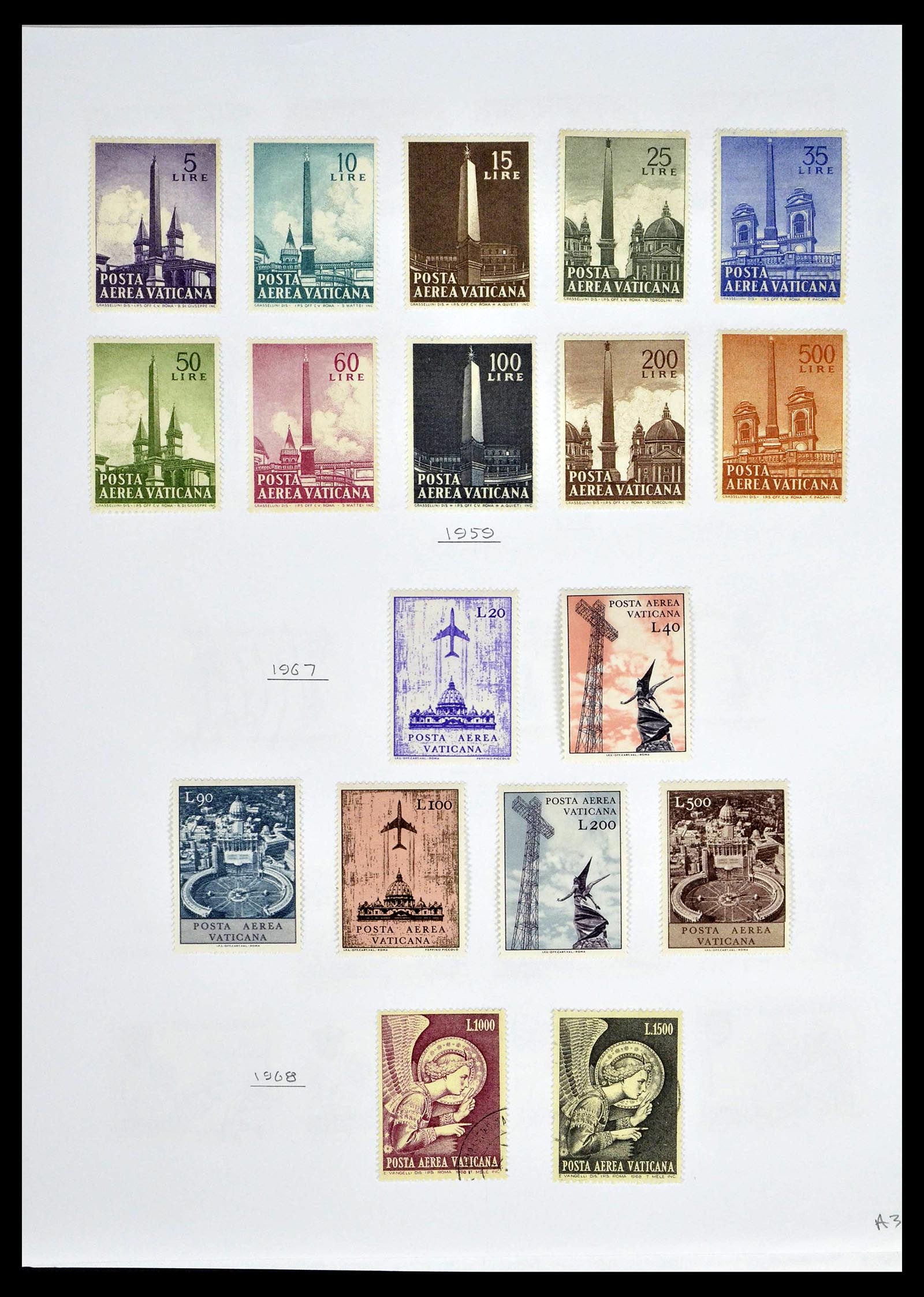 39099 0094 - Stamp collection 39099 Vatican 1852-2008.