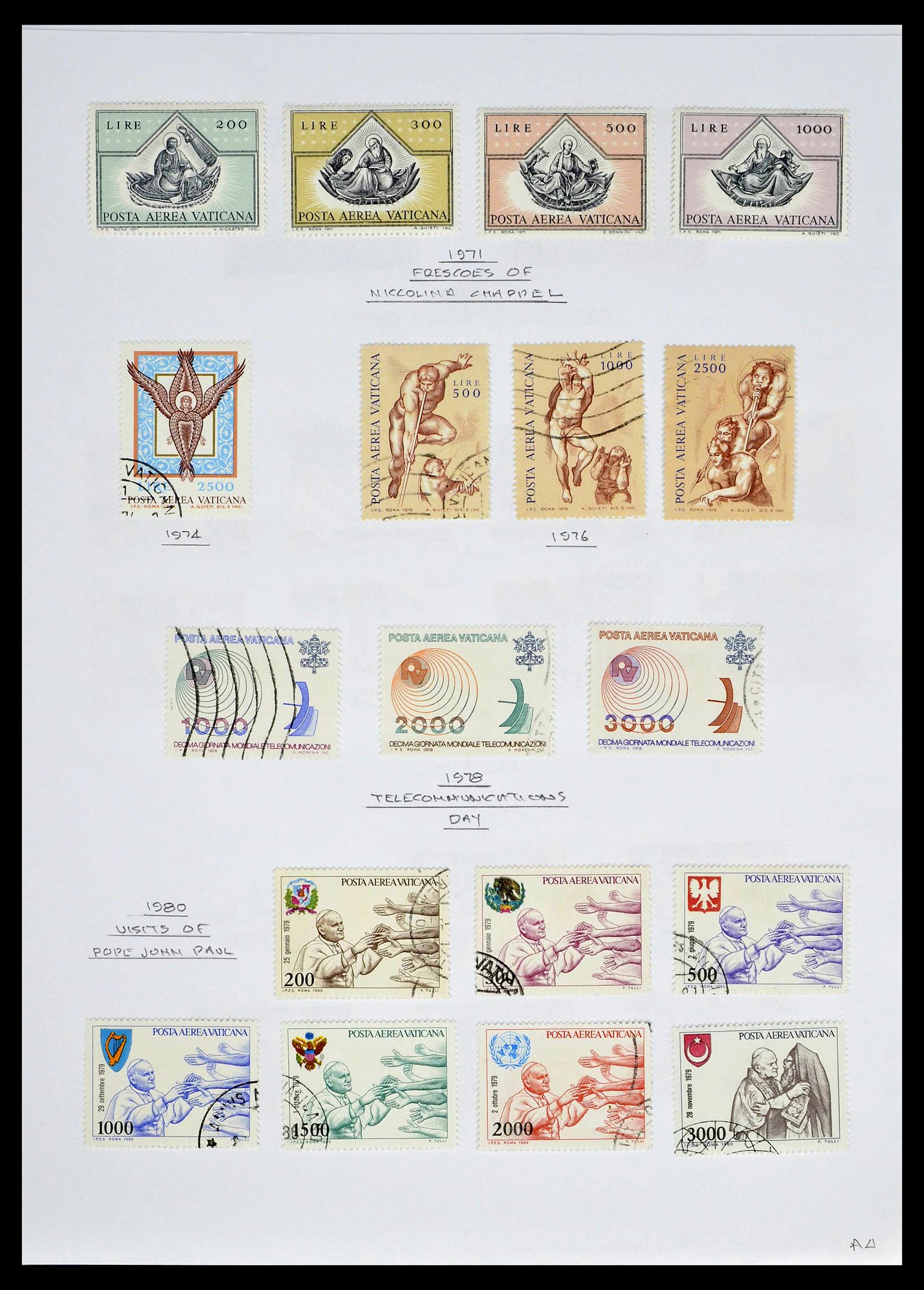 39099 0095 - Stamp collection 39099 Vatican 1852-2008.