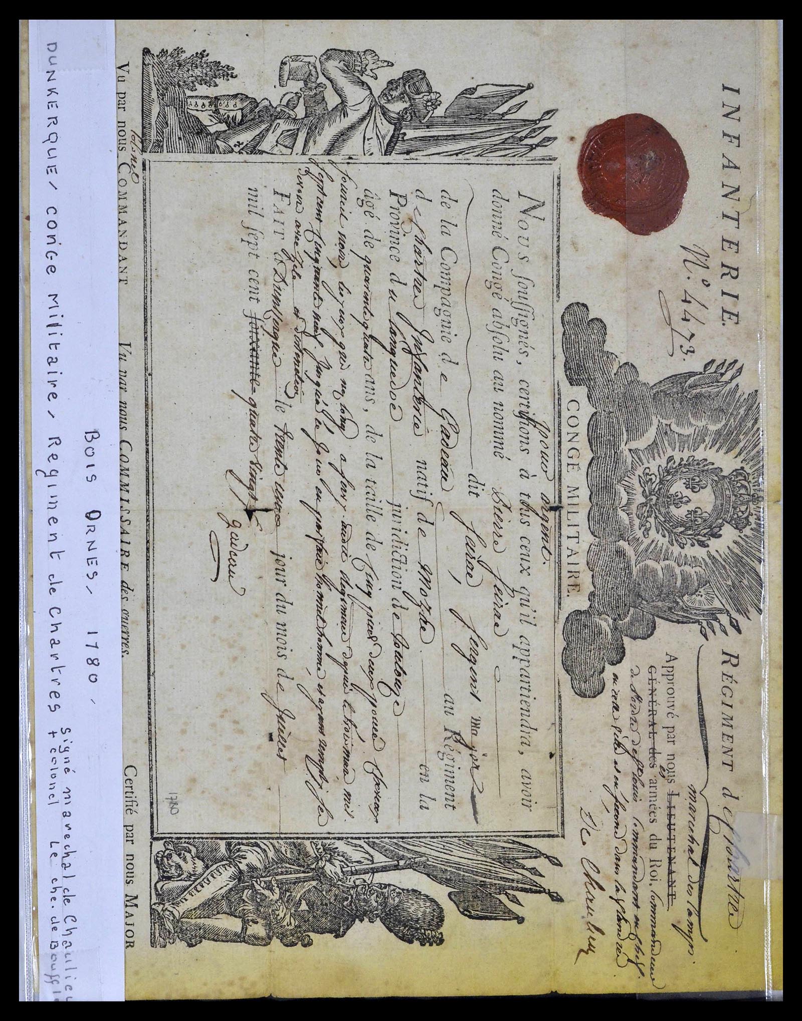 39101 0001 - Postzegelverzameling 39101 Frankrijk militairpost 1780(!)-2010.