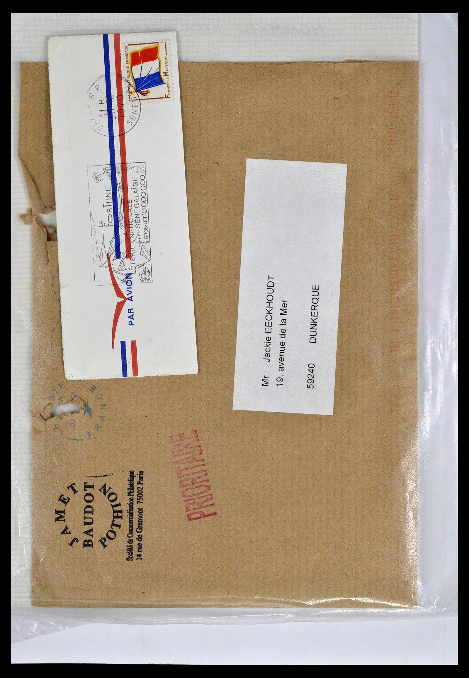 39101 0004 - Postzegelverzameling 39101 Frankrijk militairpost 1780(!)-2010.