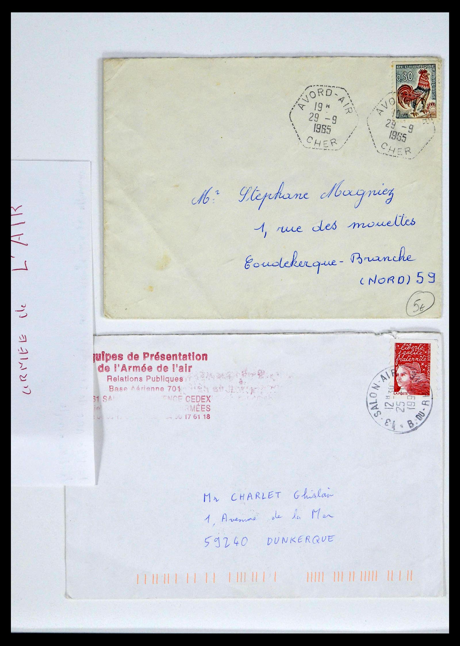 39101 0008 - Postzegelverzameling 39101 Frankrijk militairpost 1780(!)-2010.