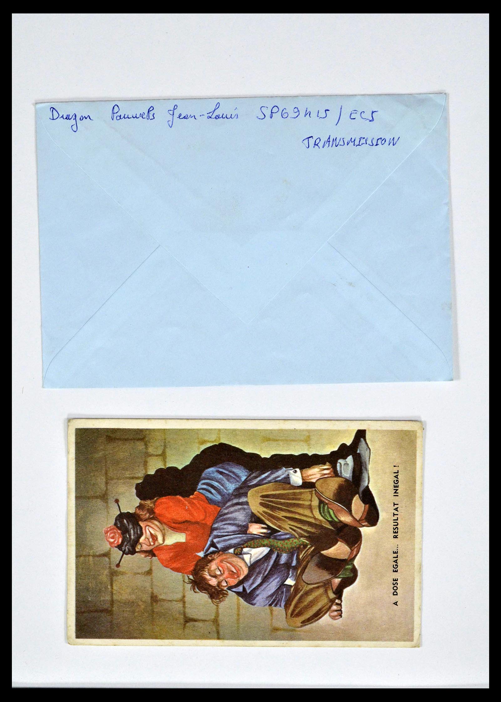 39101 0010 - Postzegelverzameling 39101 Frankrijk militairpost 1780(!)-2010.