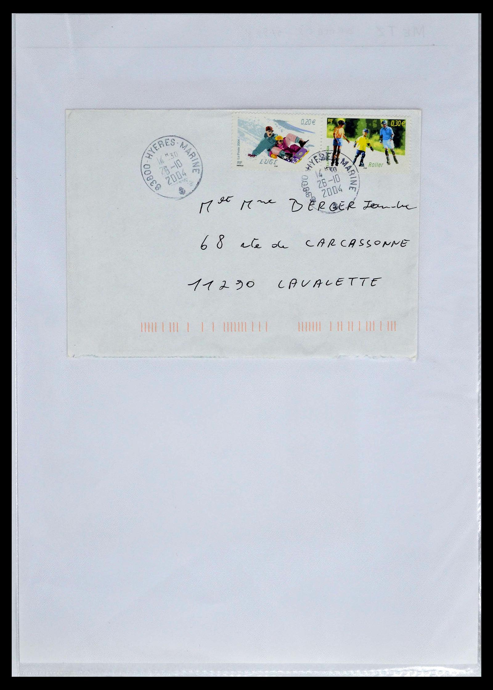 39101 0035 - Postzegelverzameling 39101 Frankrijk militairpost 1780(!)-2010.