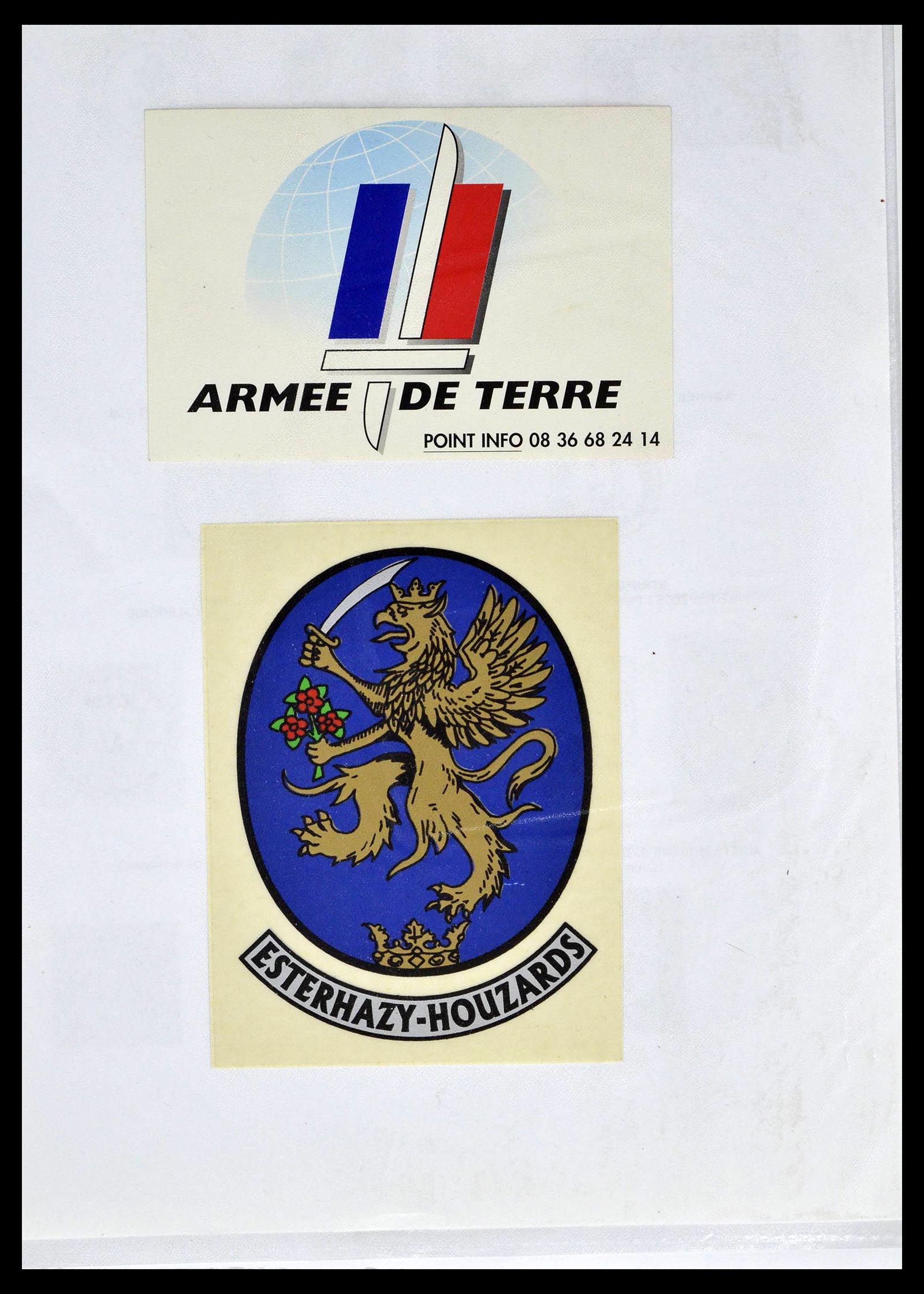 39101 0096 - Stamp collection 39101 France military post 1780(!)-2010.