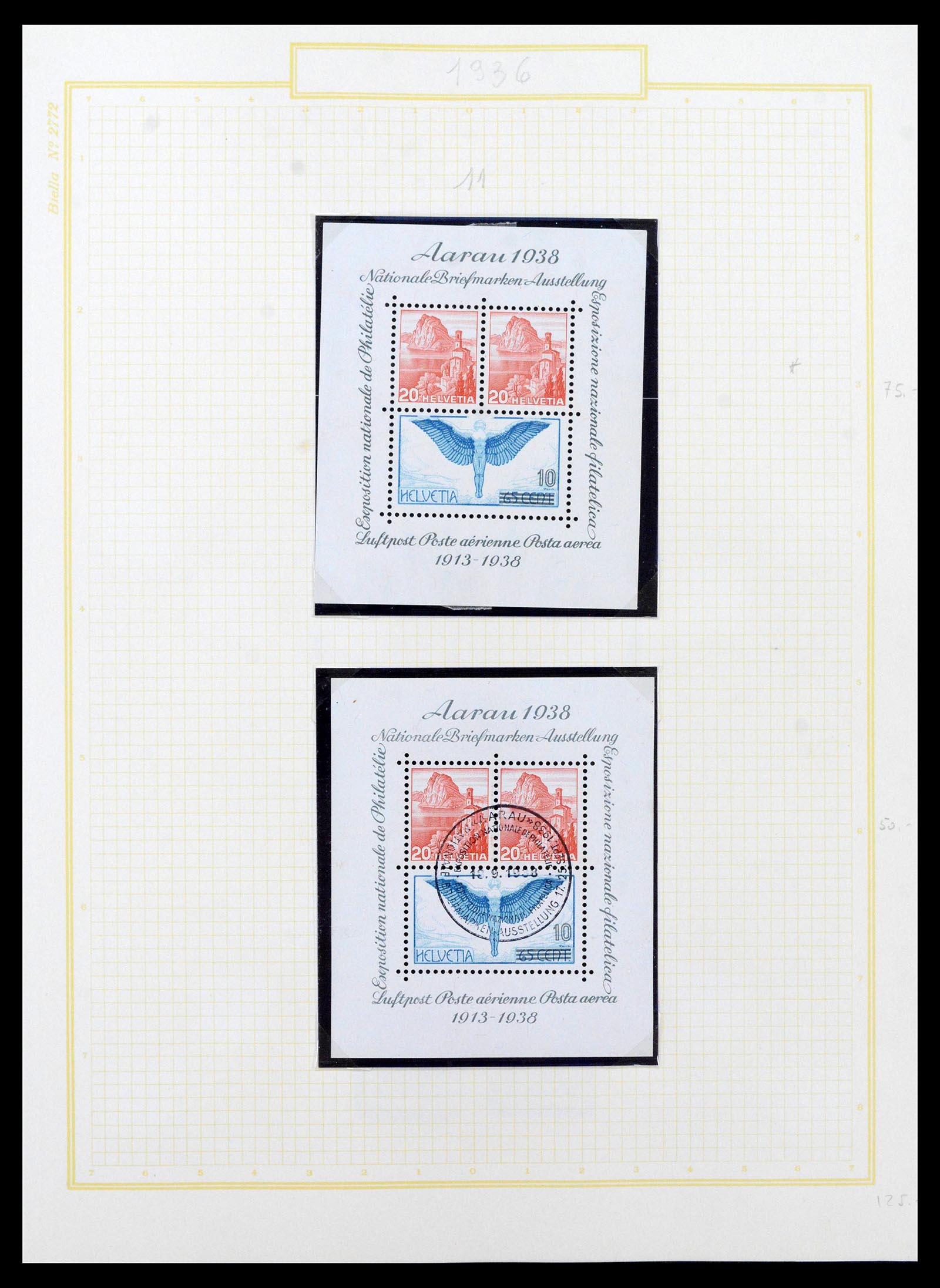 39103 0005 - Stamp collection 39103 Switzerland 1920-1988.