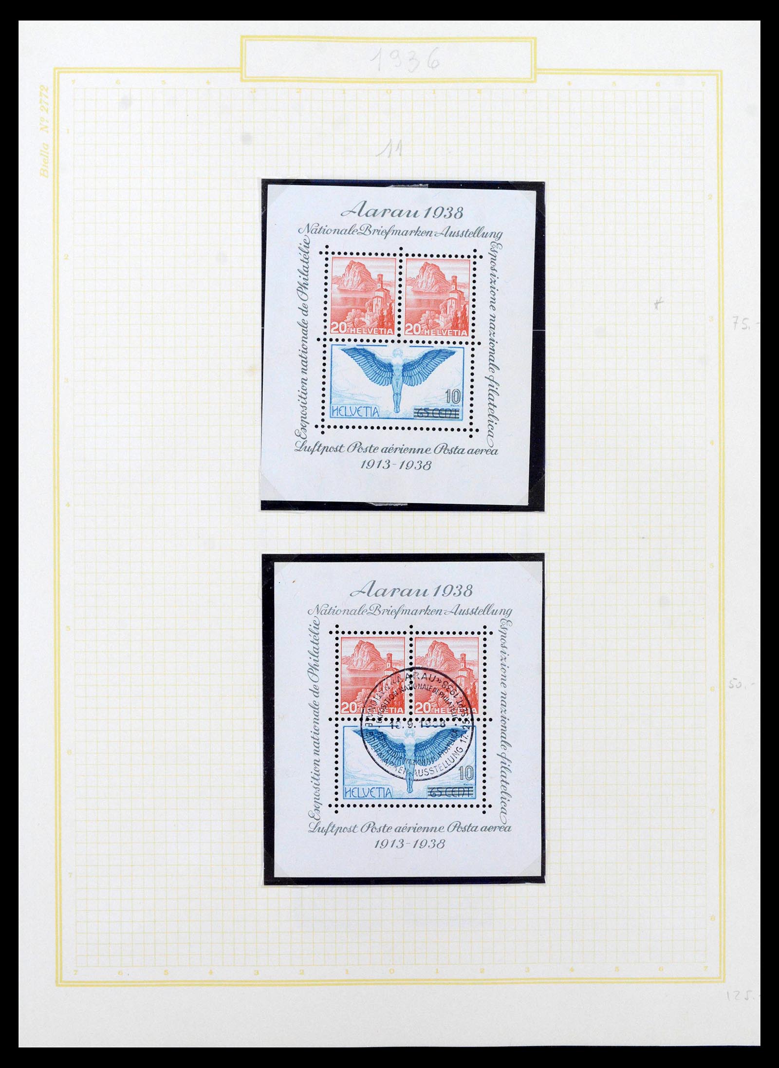 39103 0005 - Postzegelverzameling 39103 Zwitserland 1920-1988.