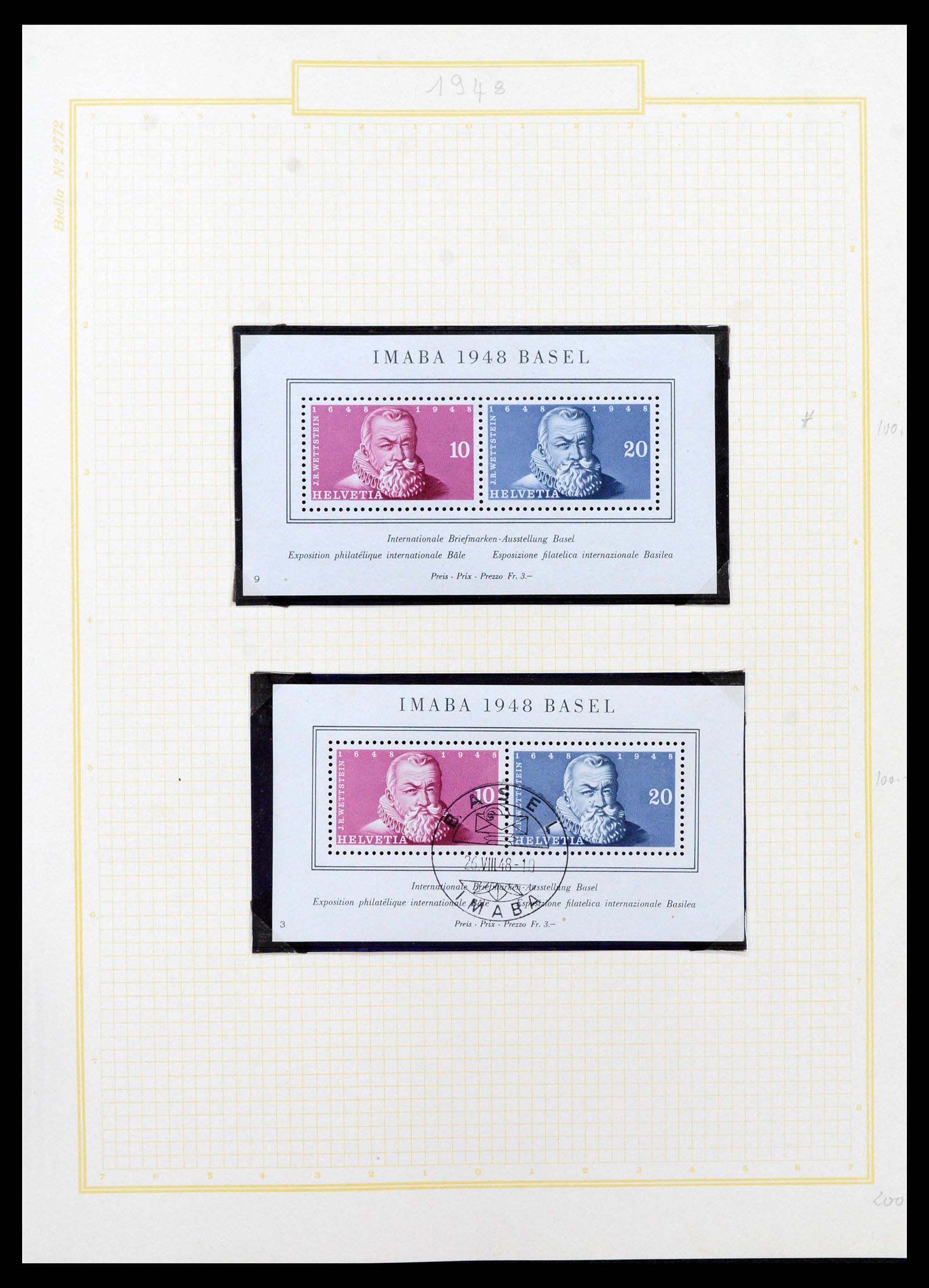 39103 0015 - Stamp collection 39103 Switzerland 1920-1988.