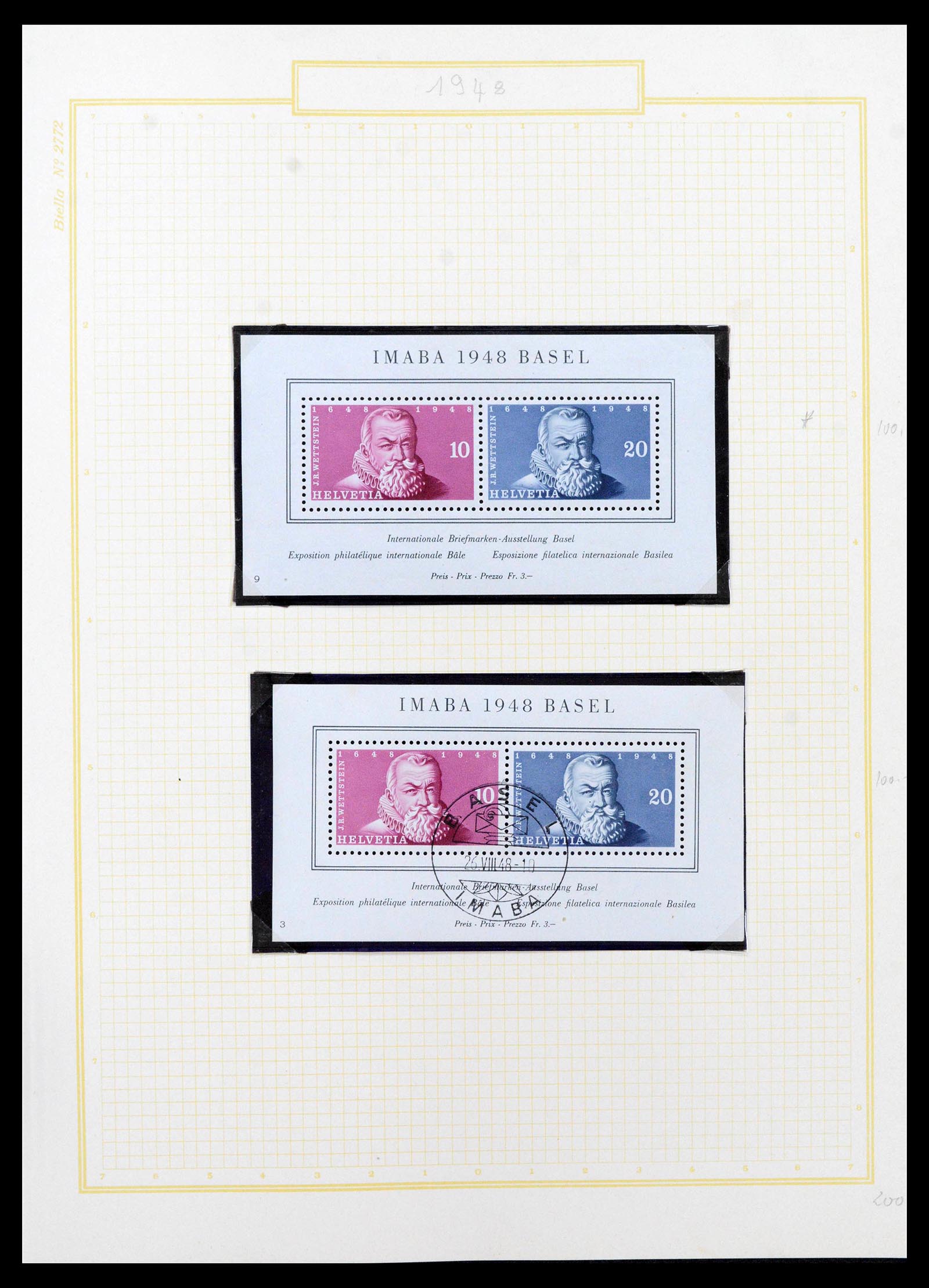 39103 0015 - Postzegelverzameling 39103 Zwitserland 1920-1988.