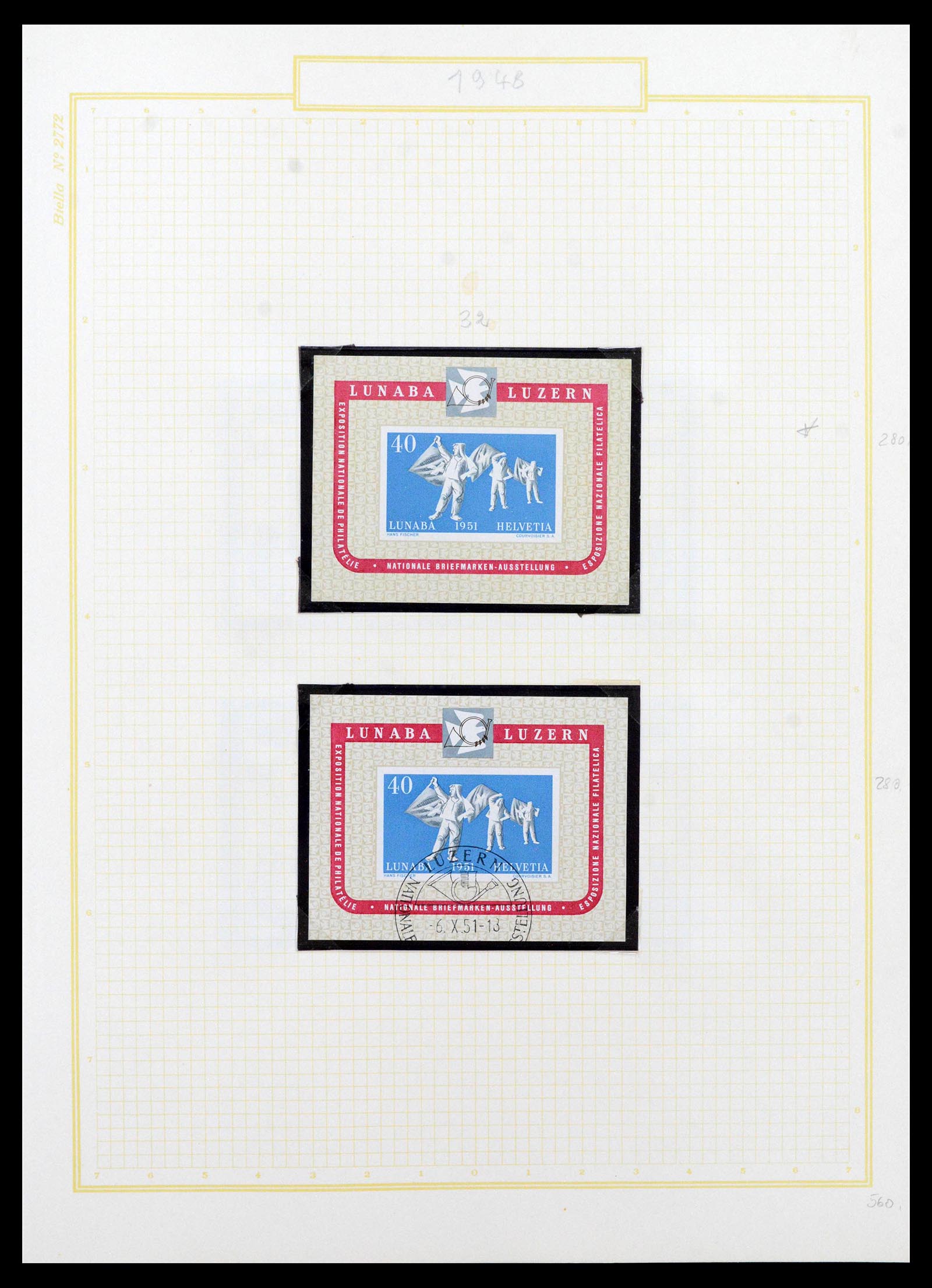 39103 0016 - Postzegelverzameling 39103 Zwitserland 1920-1988.