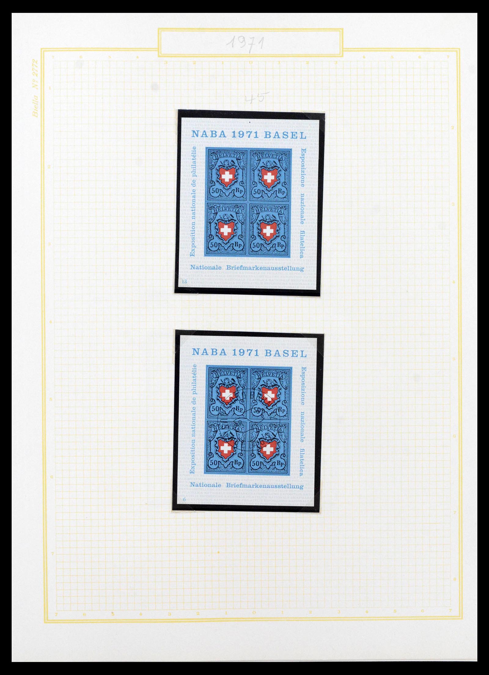 39103 0021 - Stamp collection 39103 Switzerland 1920-1988.