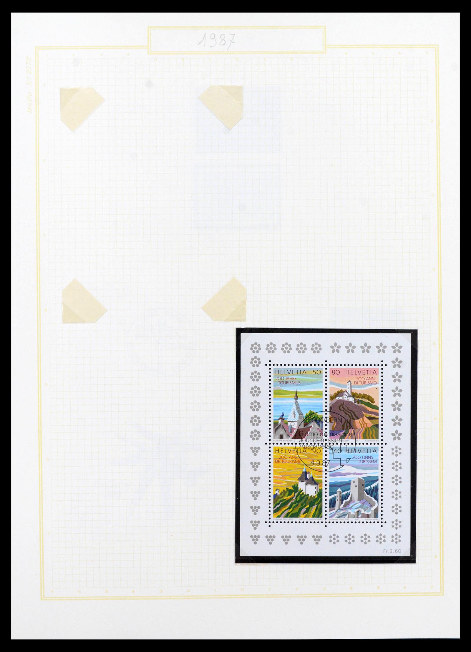 39103 0027 - Stamp collection 39103 Switzerland 1920-1988.