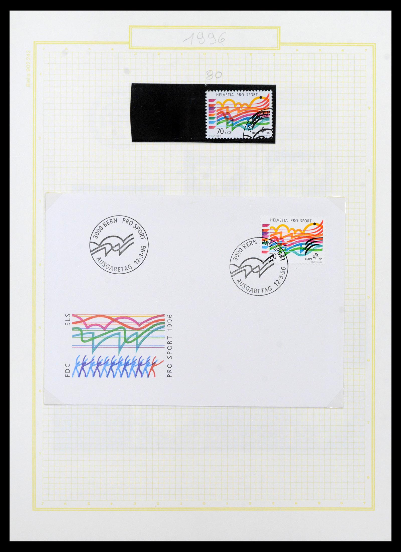 39103 0035 - Stamp collection 39103 Switzerland 1920-1988.