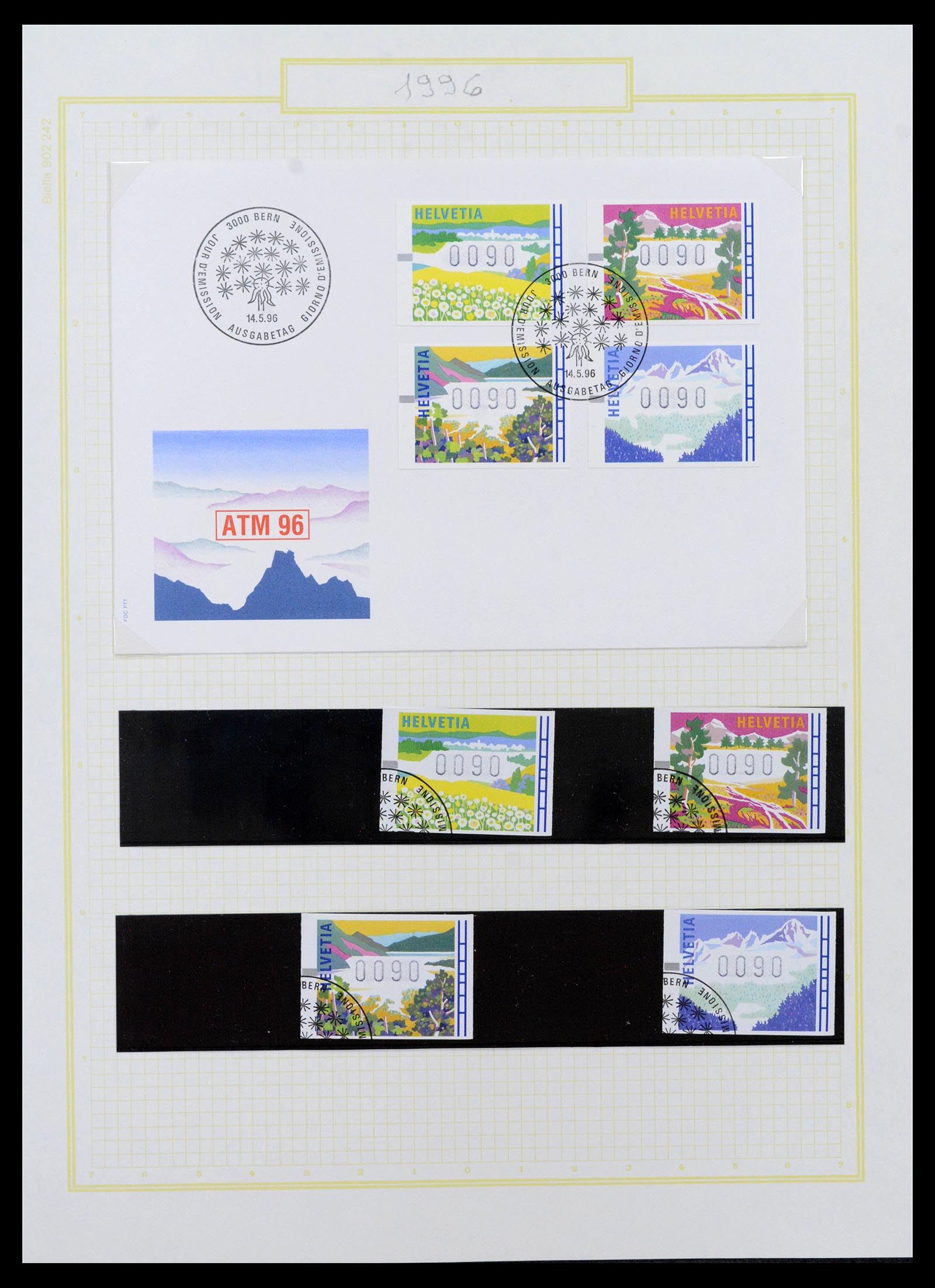 39103 0036 - Stamp collection 39103 Switzerland 1920-1988.