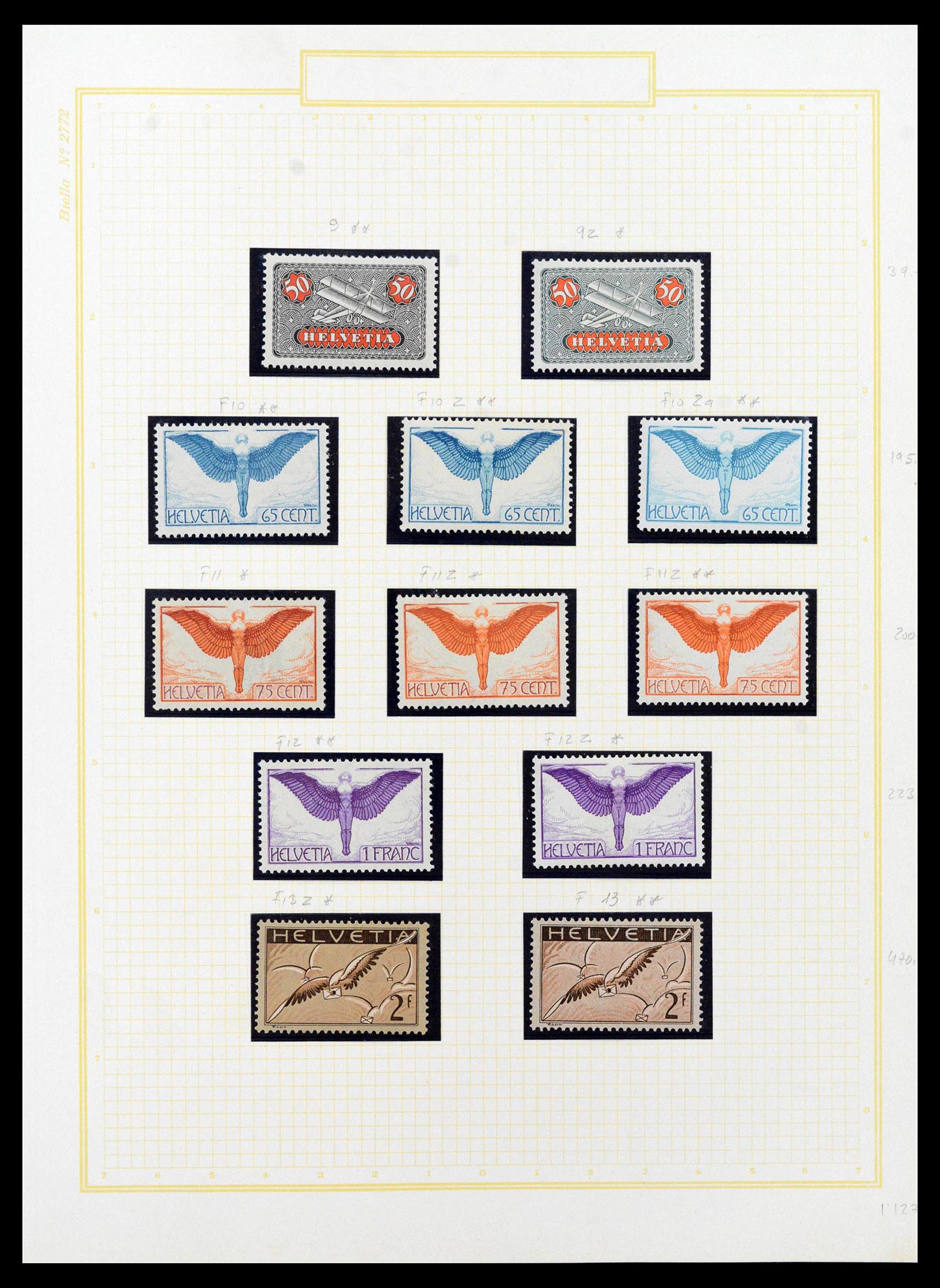 39103 0046 - Stamp collection 39103 Switzerland 1920-1988.