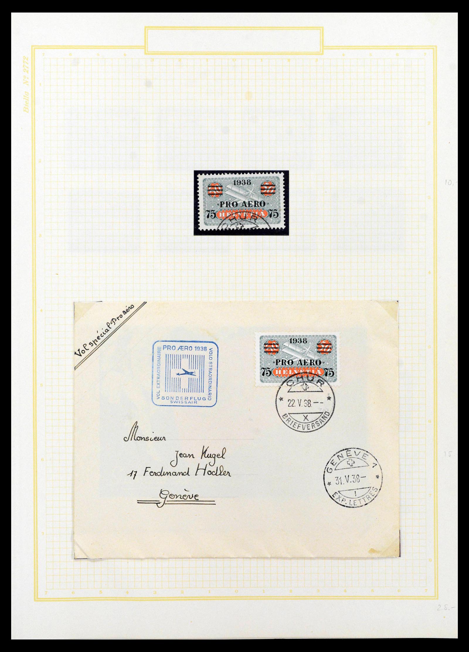 39103 0051 - Postzegelverzameling 39103 Zwitserland 1920-1988.