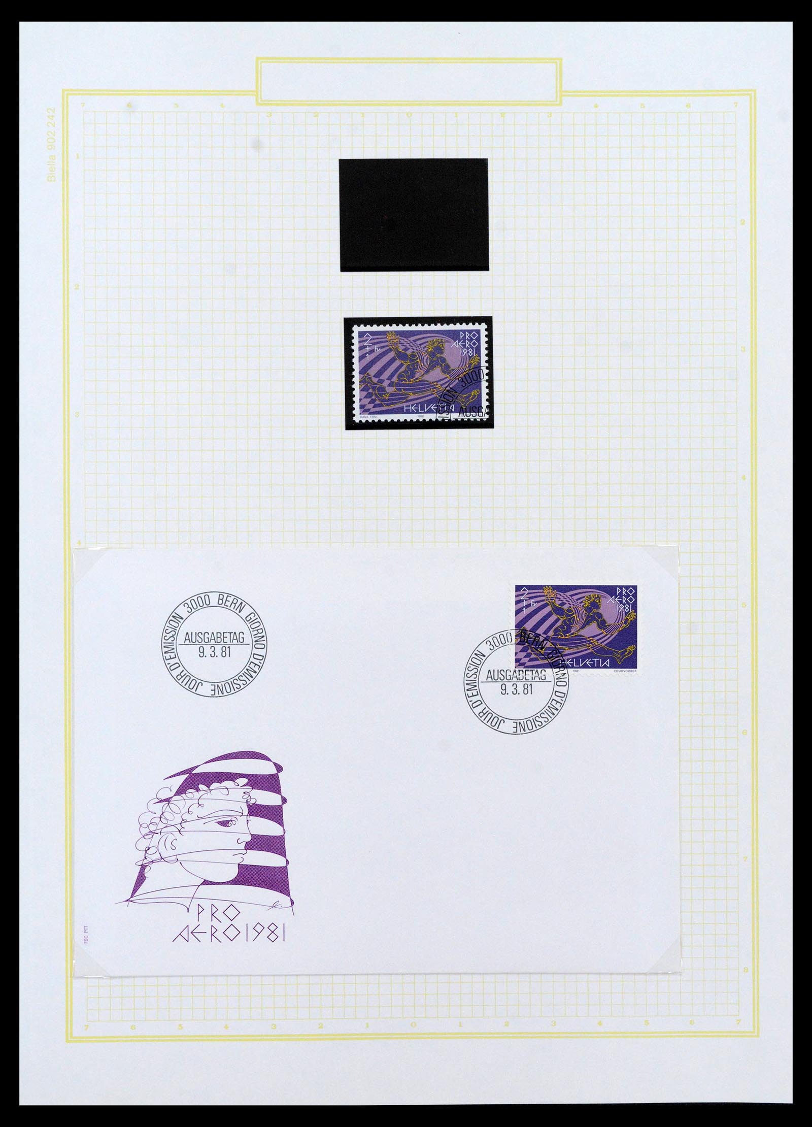 39103 0059 - Stamp collection 39103 Switzerland 1920-1988.