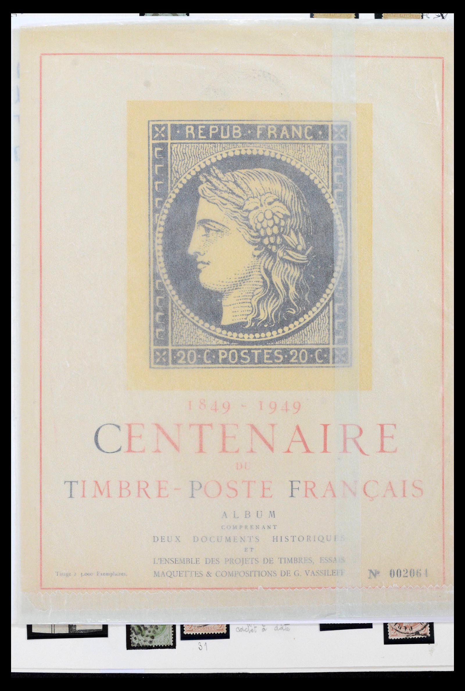39105 0003 - Stamp collection 39105 France 1849-1955.