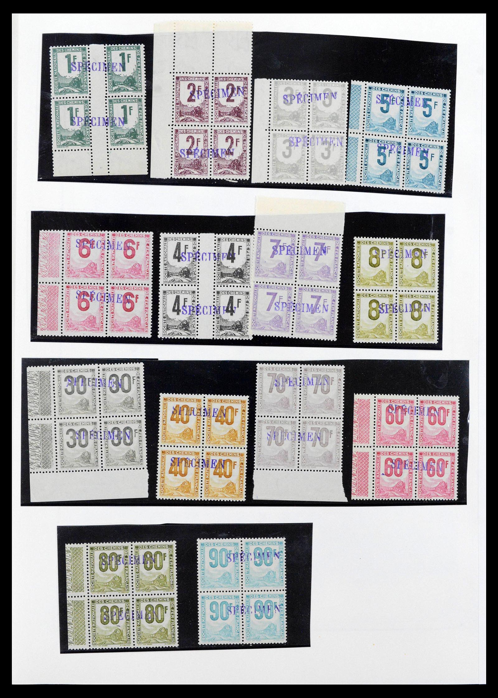 39105 0024 - Postzegelverzameling 39105 Frankrijk 1849-1955.