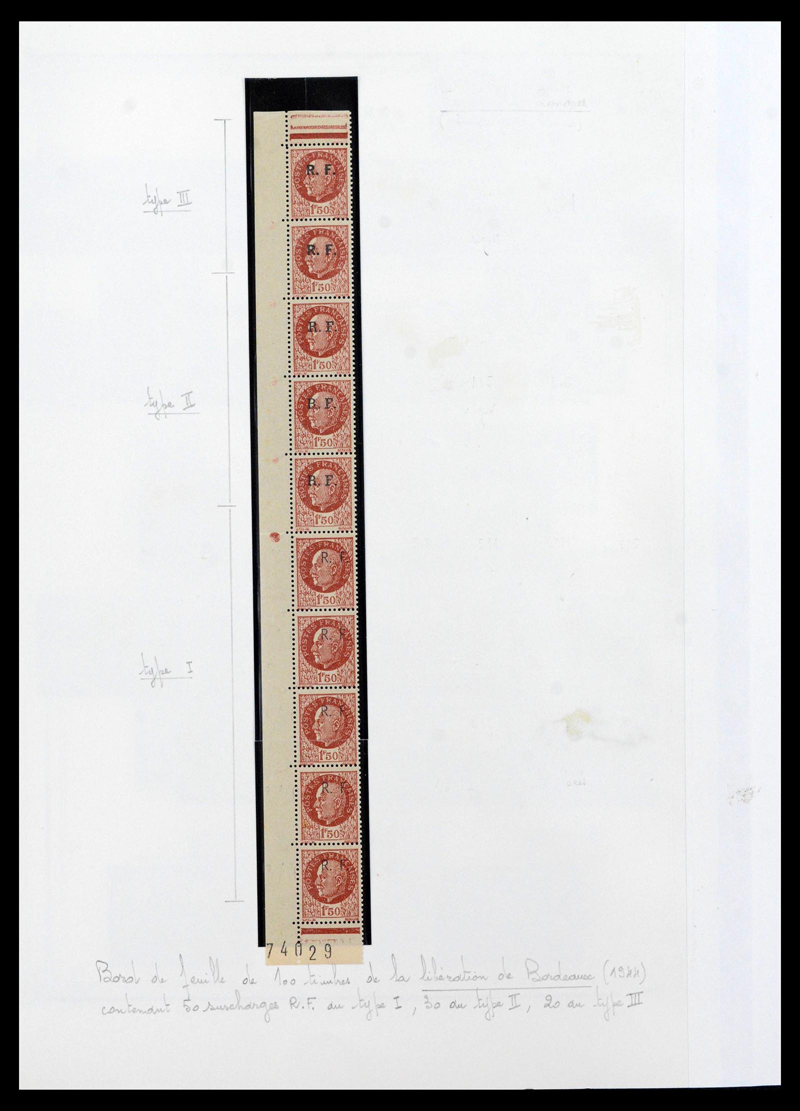 39105 0035 - Postzegelverzameling 39105 Frankrijk 1849-1955.