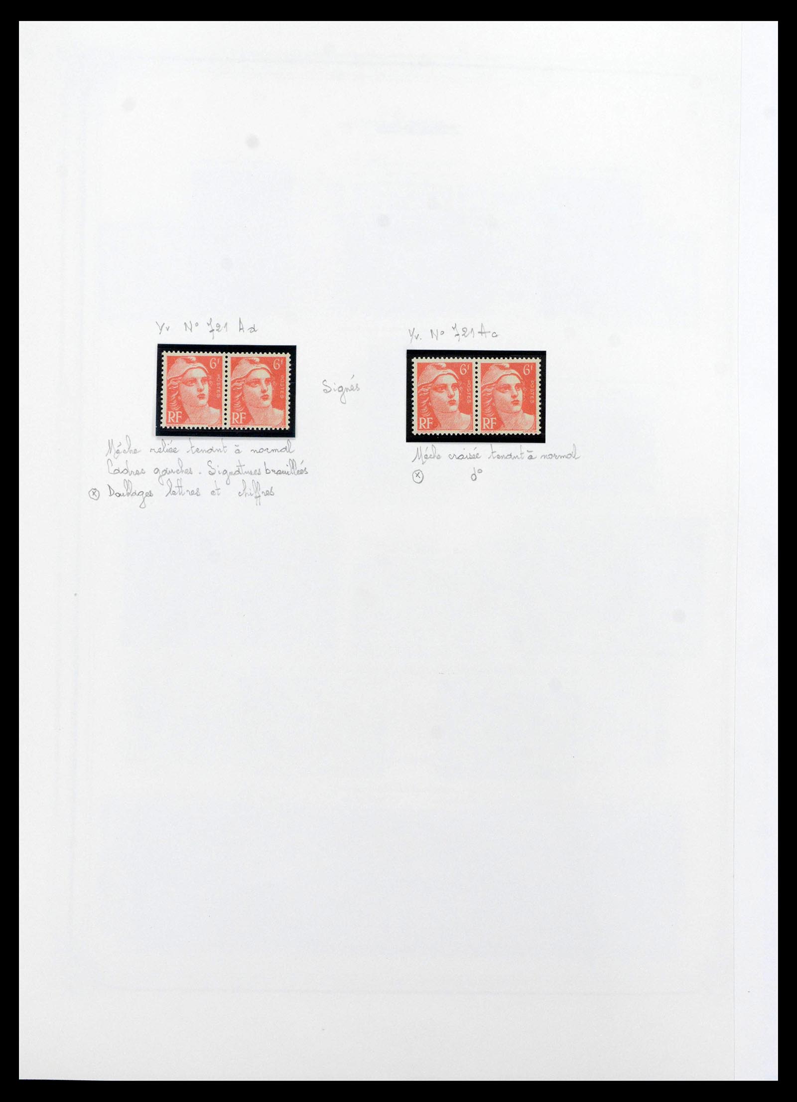 39105 0053 - Postzegelverzameling 39105 Frankrijk 1849-1955.