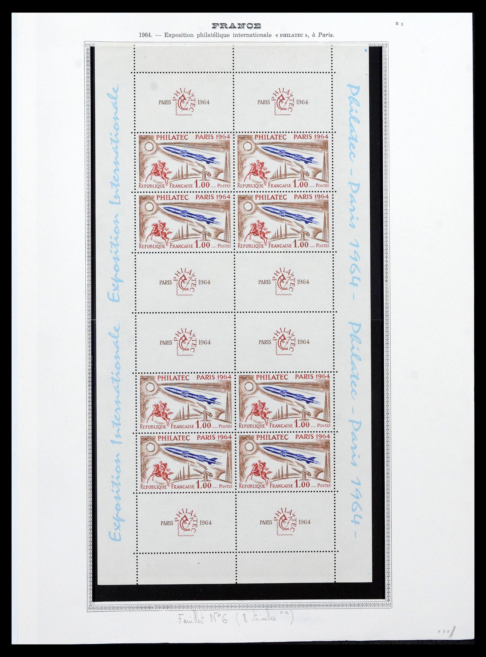 39105 0099 - Stamp collection 39105 France 1849-1955.