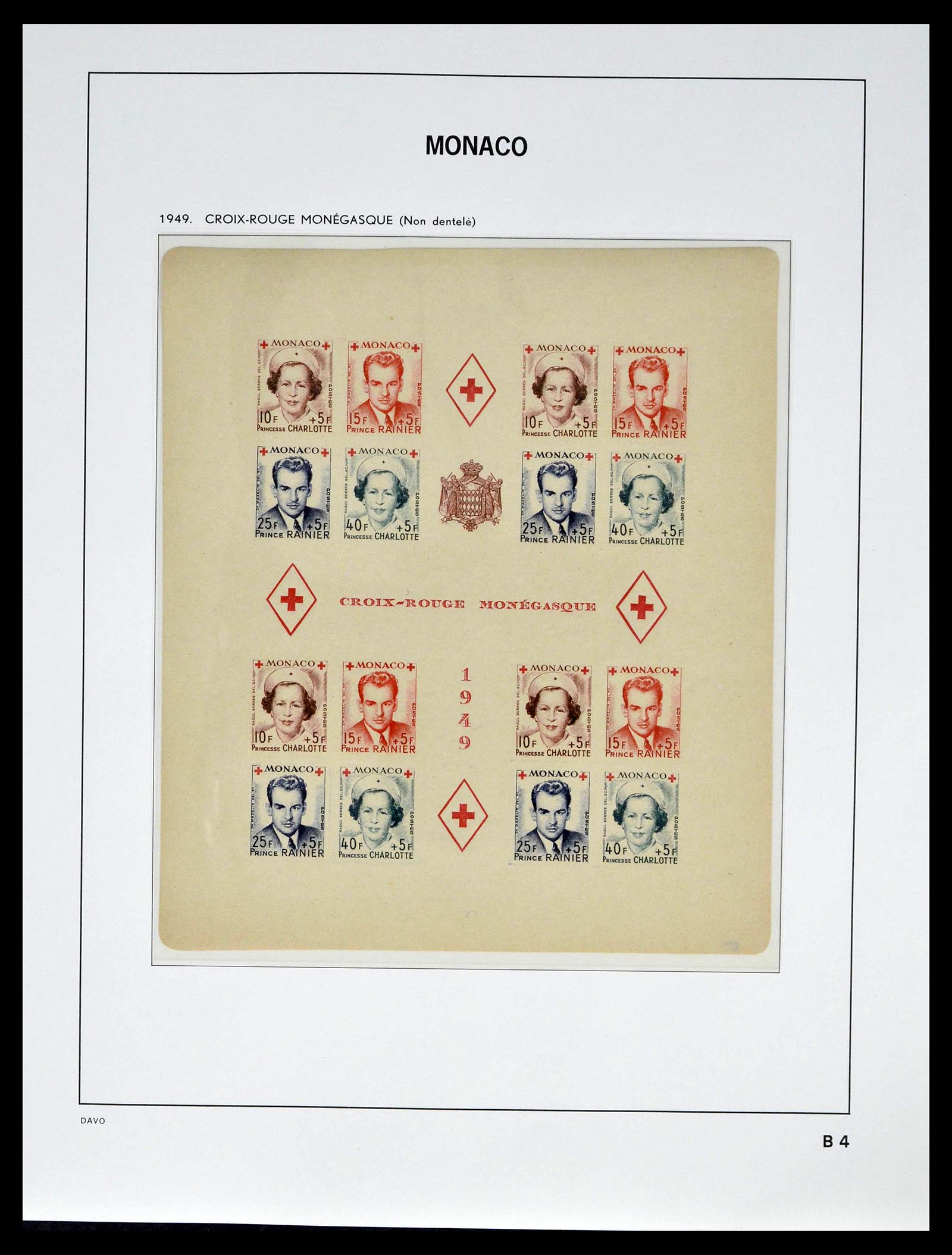 39110 0078 - Stamp collection 39110 Monaco complete 1885-1994.