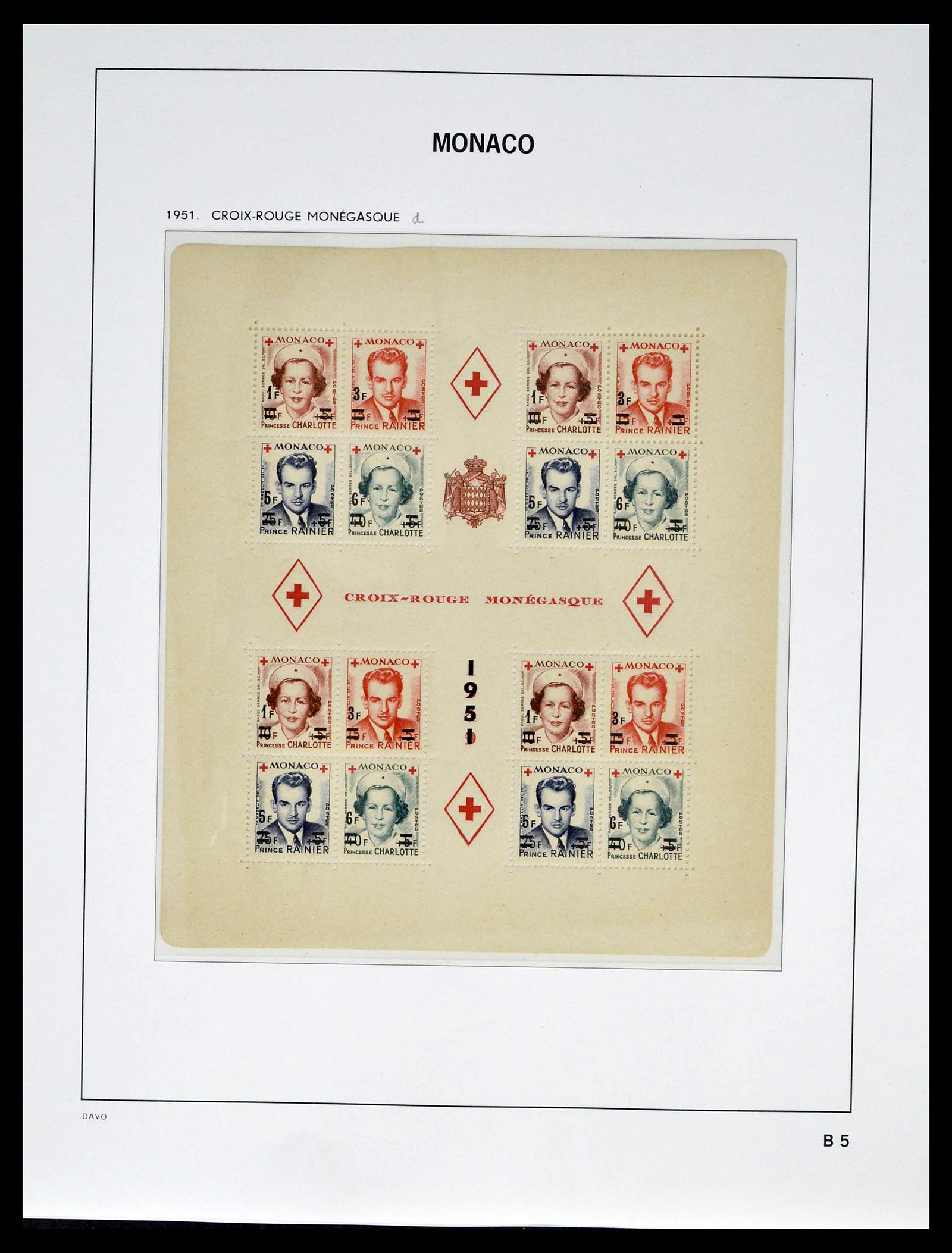 39110 0079 - Stamp collection 39110 Monaco complete 1885-1994.