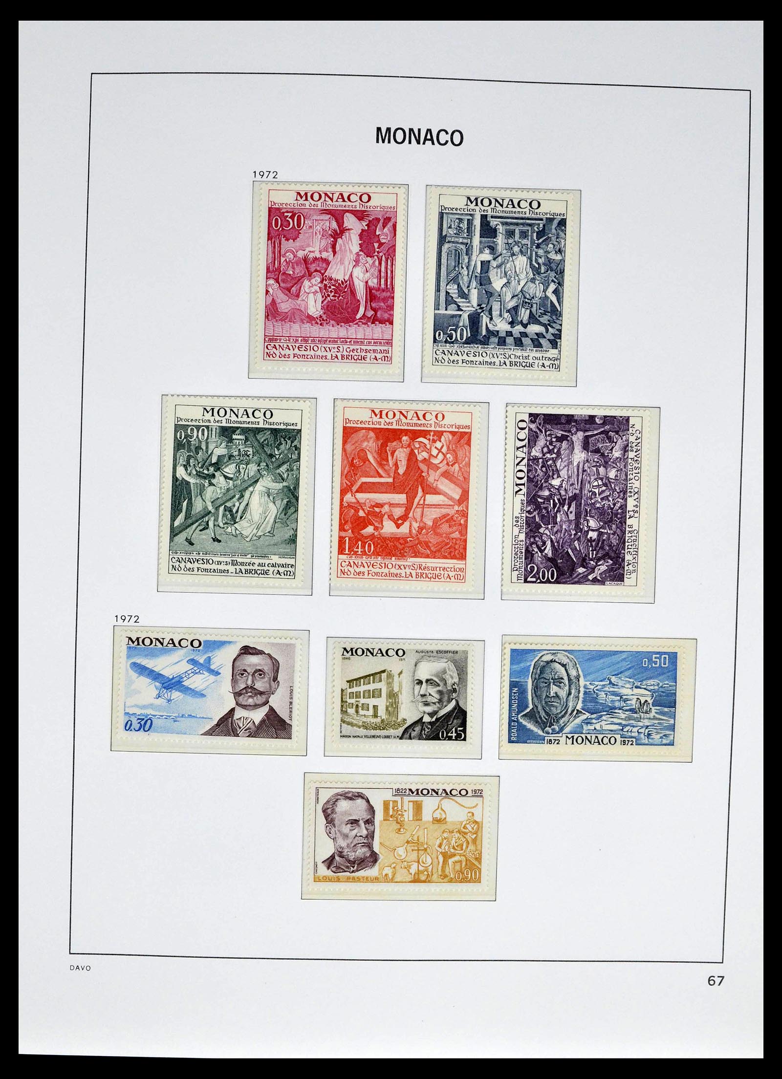39110 0093 - Stamp collection 39110 Monaco complete 1885-1994.