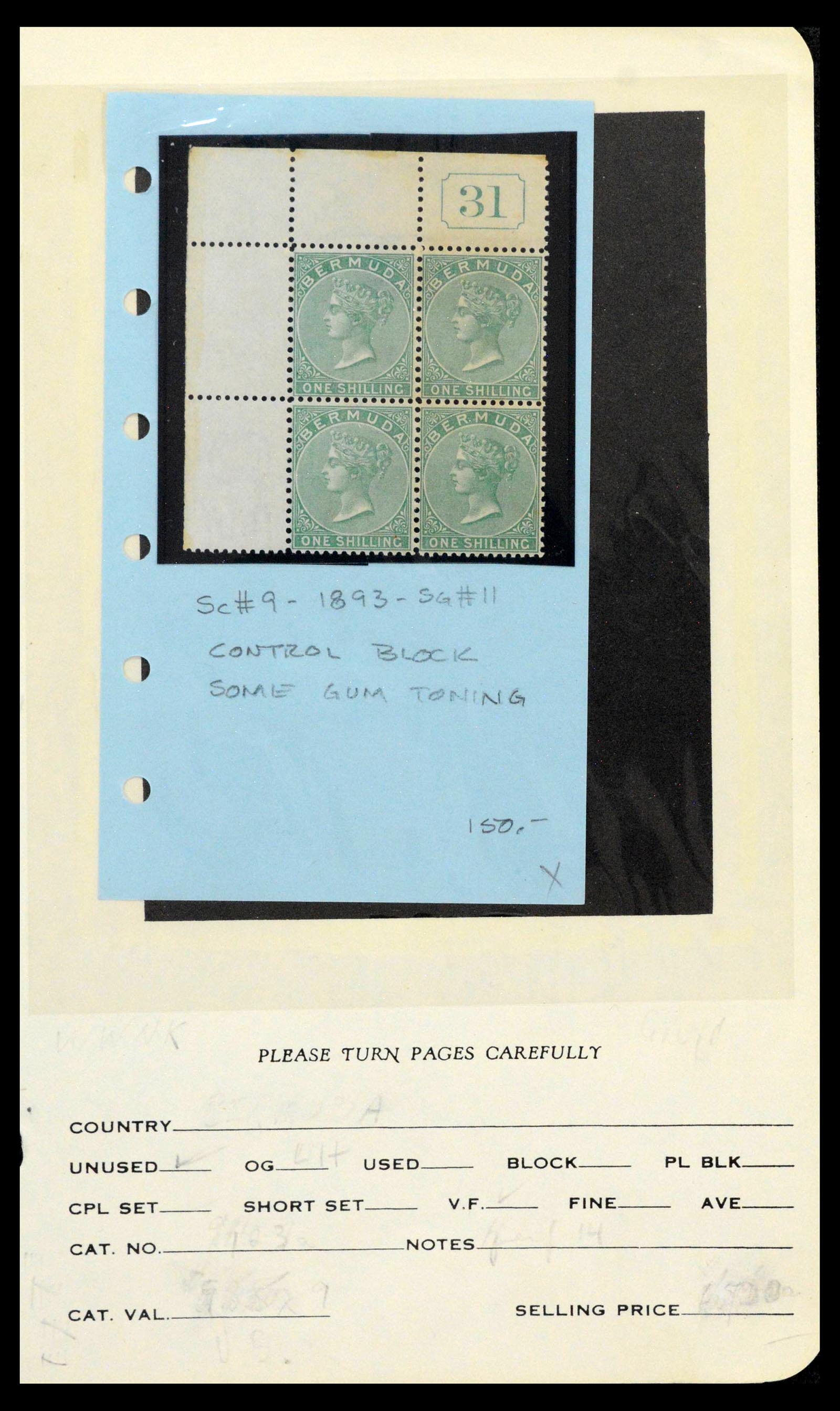 39118 0003 - Postzegelverzameling 39118 Bermuda 1875-1953.