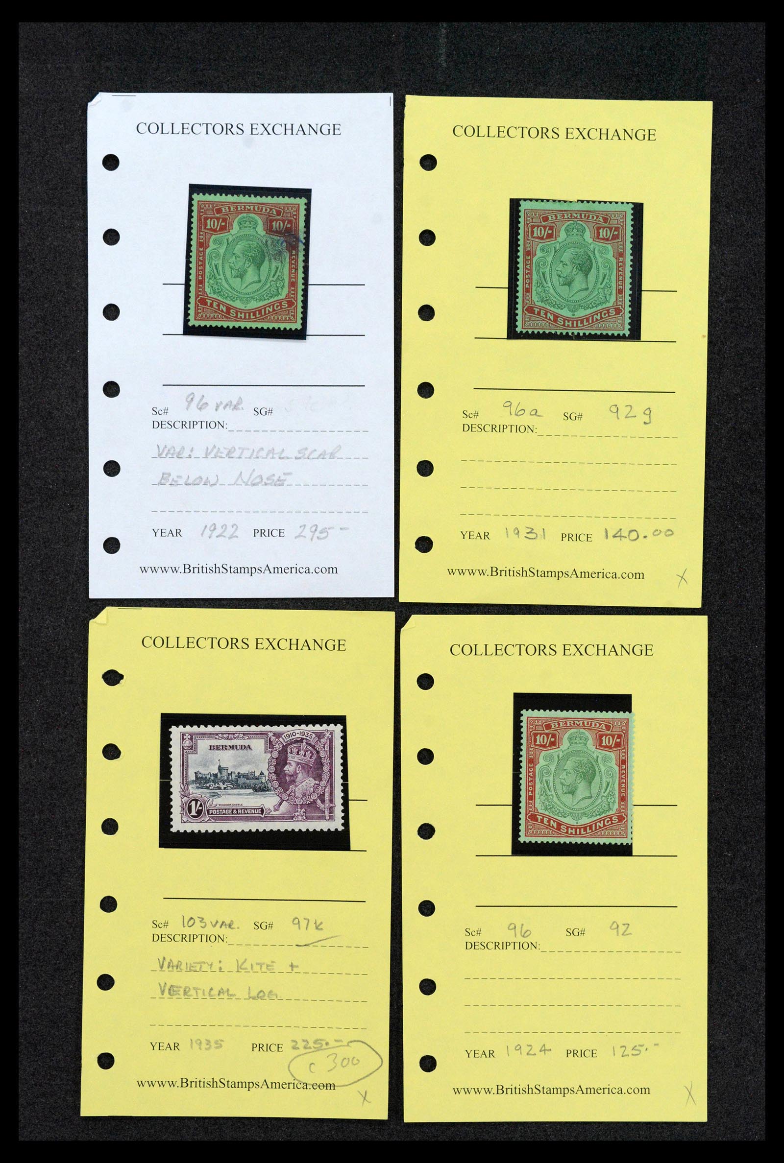 39118 0021 - Stamp collection 39118 Bermuda 1875-1953.