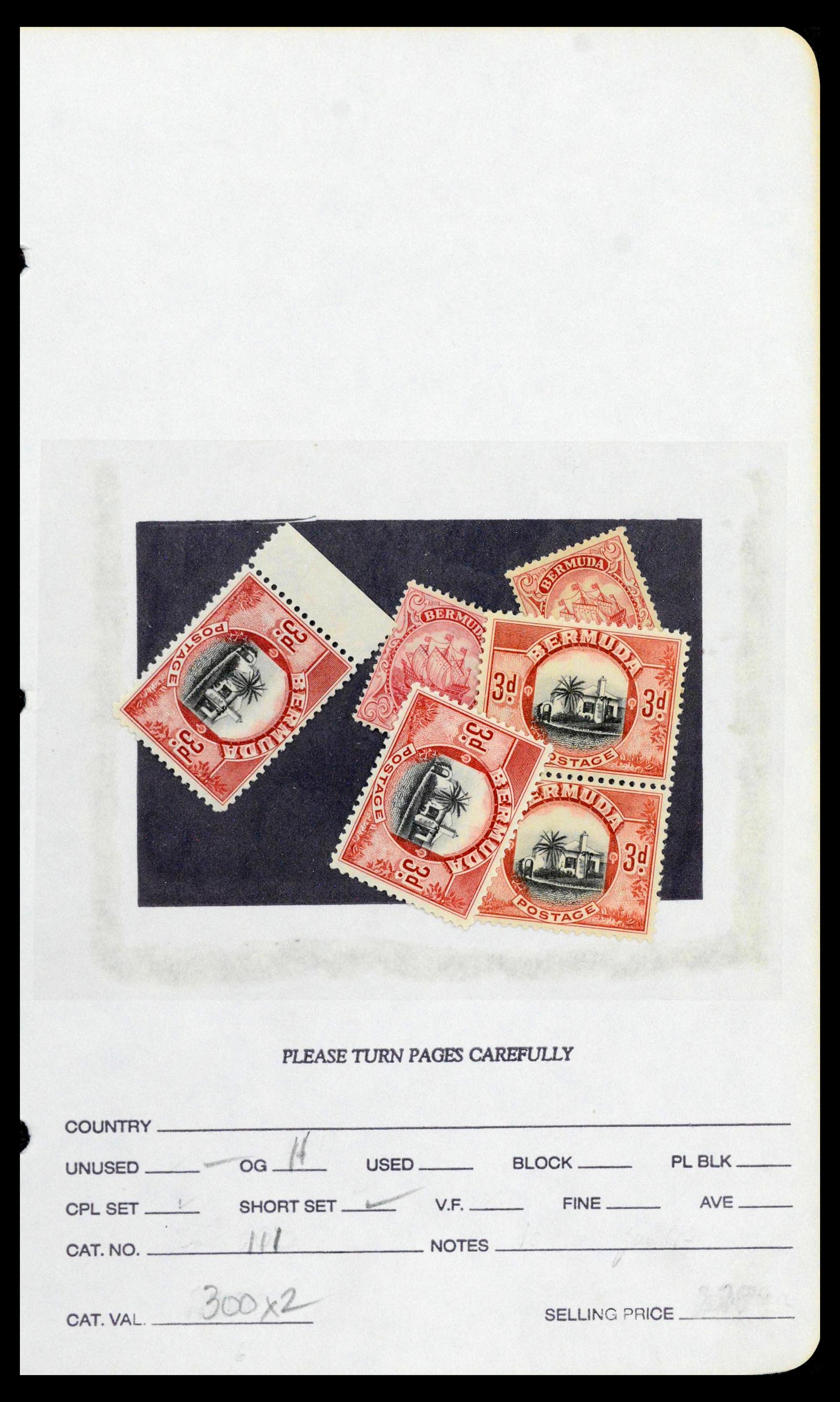 39118 0027 - Stamp collection 39118 Bermuda 1875-1953.