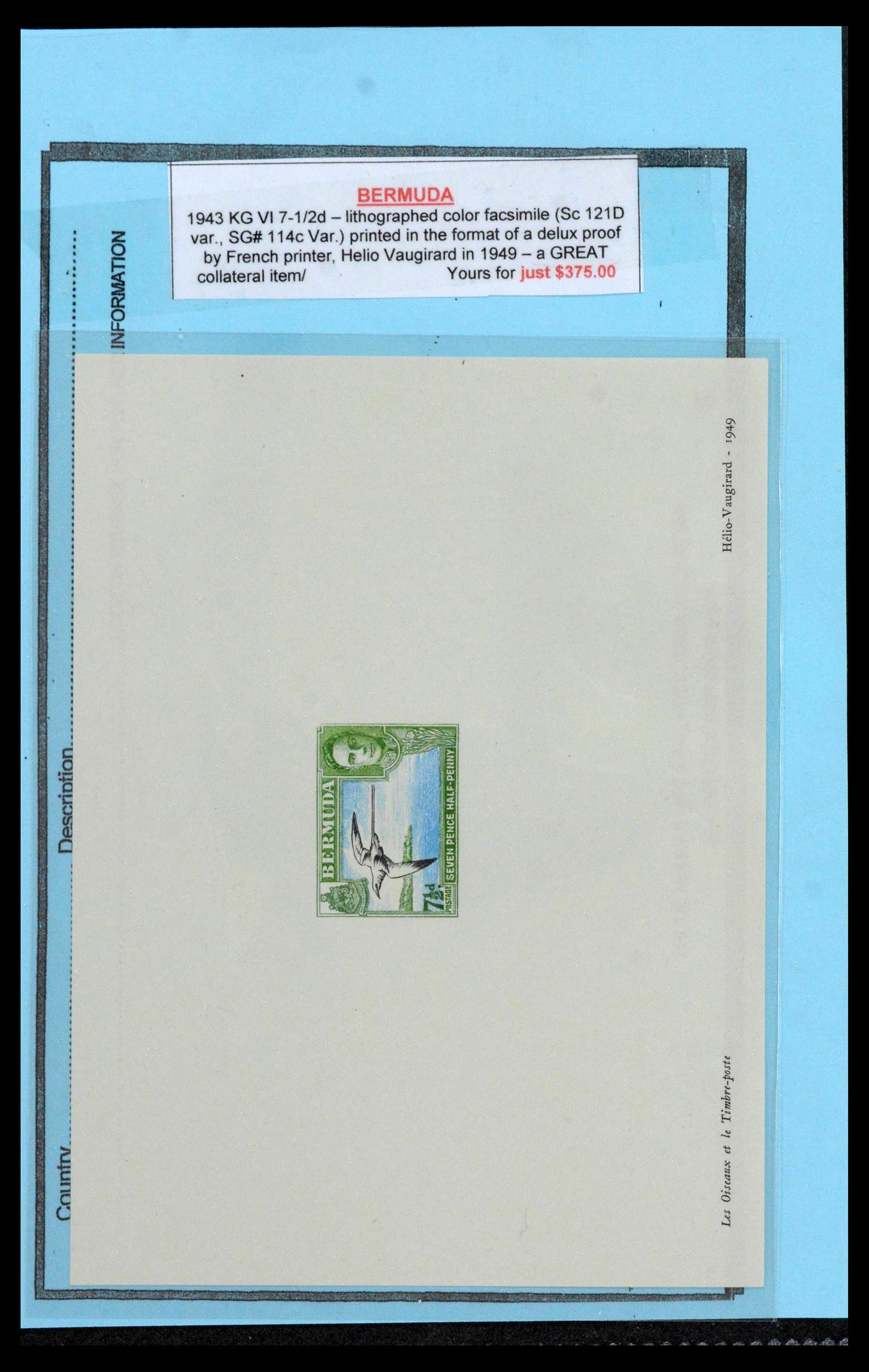 39118 0058 - Postzegelverzameling 39118 Bermuda 1875-1953.