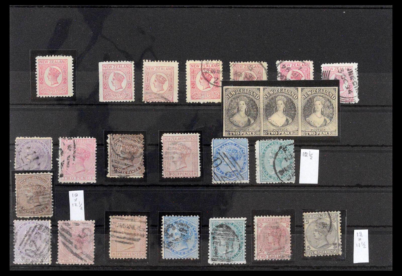 39120 0002 - Stamp collection 39120 New Zealand 1857-1969.