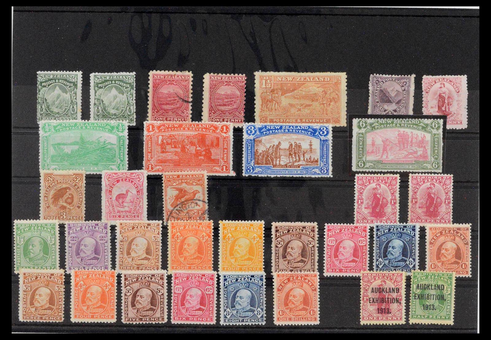 39120 0006 - Stamp collection 39120 New Zealand 1857-1969.