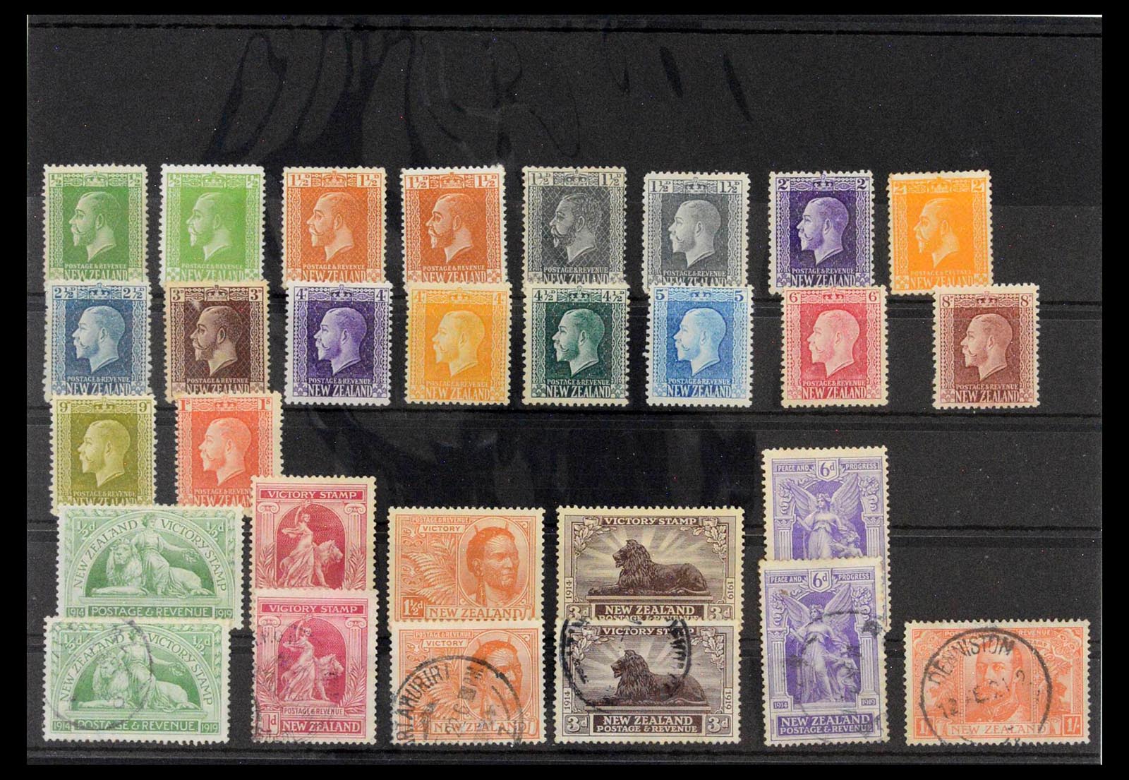 39120 0007 - Stamp collection 39120 New Zealand 1857-1969.