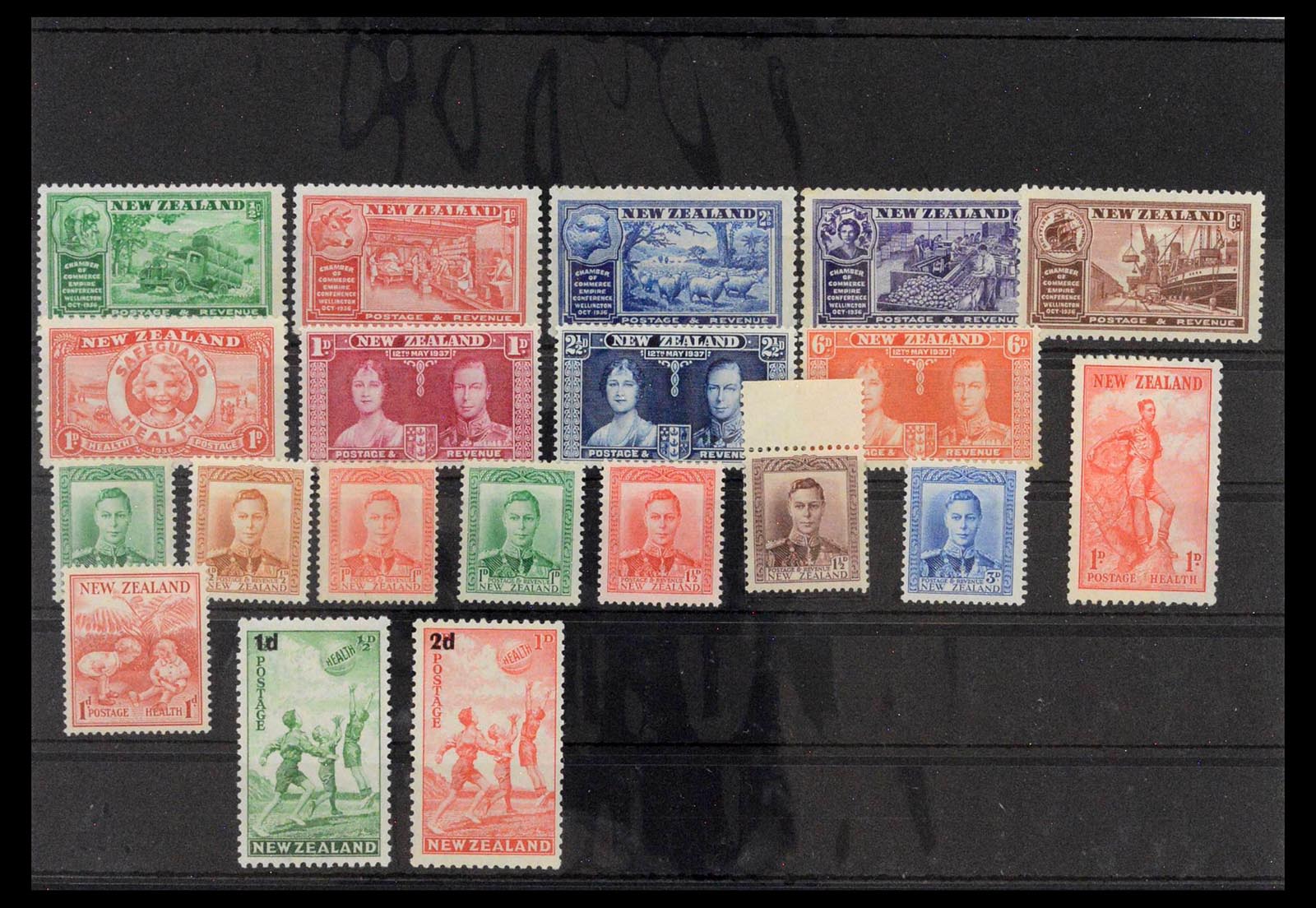 39120 0011 - Postzegelverzameling 39120 Nieuw Zeeland 1857-1969.