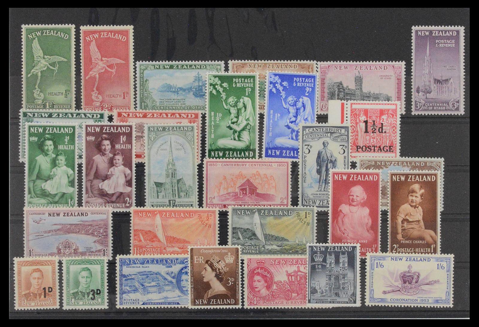 39120 0014 - Stamp collection 39120 New Zealand 1857-1969.