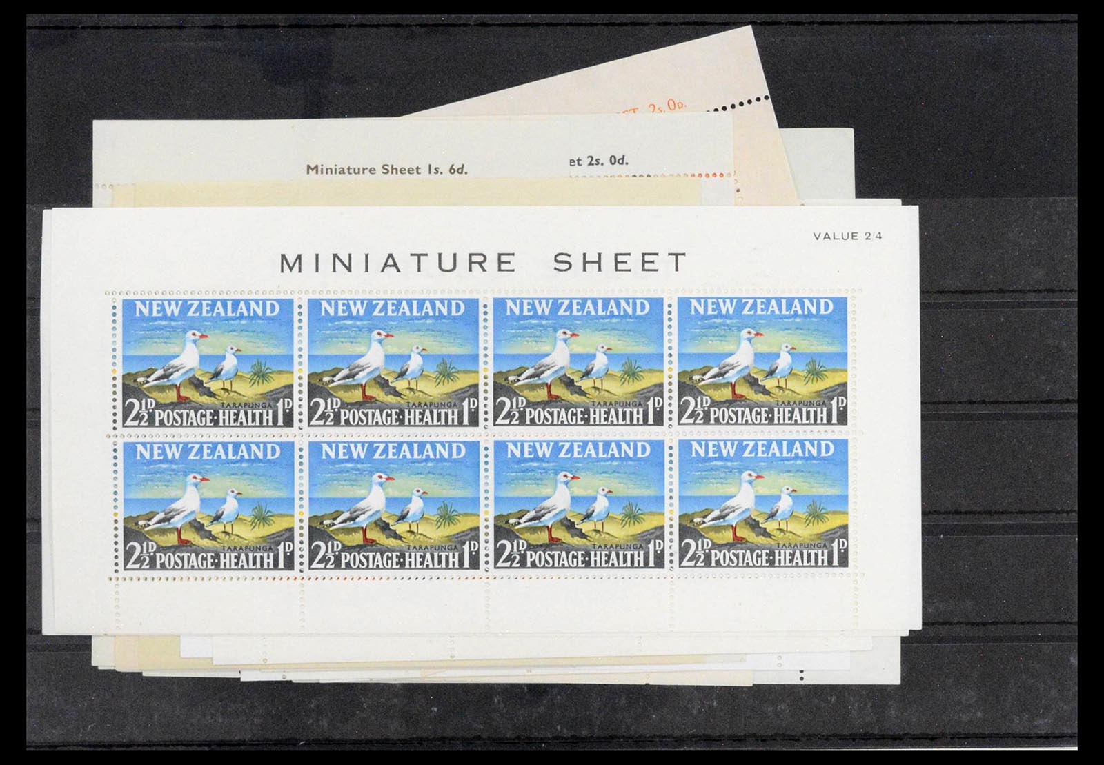 39120 0022 - Postzegelverzameling 39120 Nieuw Zeeland 1857-1969.