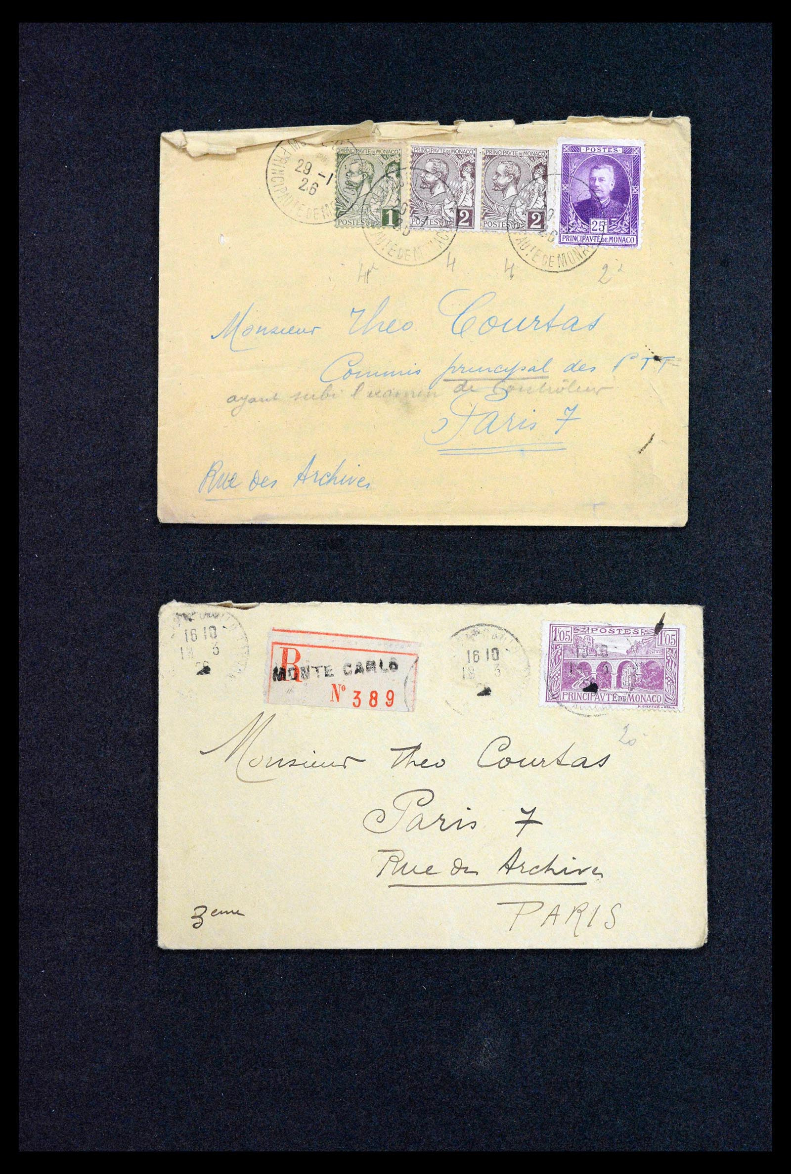 39122 0028 - Stamp collection 39122 France covers 1870-1960.
