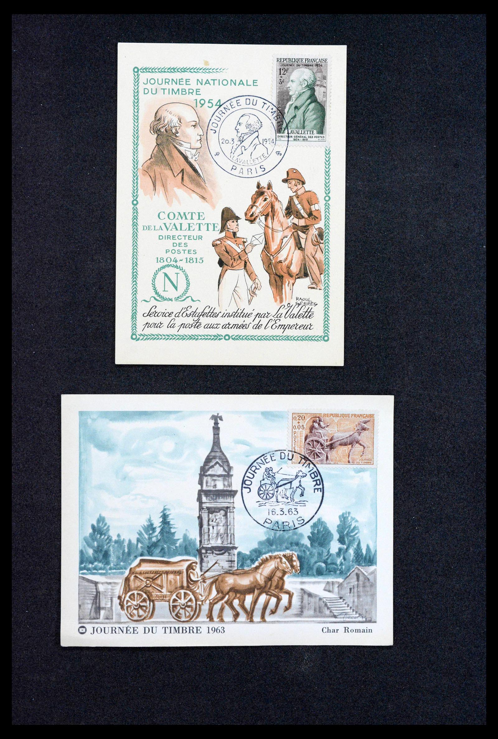 39122 0030 - Stamp collection 39122 France covers 1870-1960.