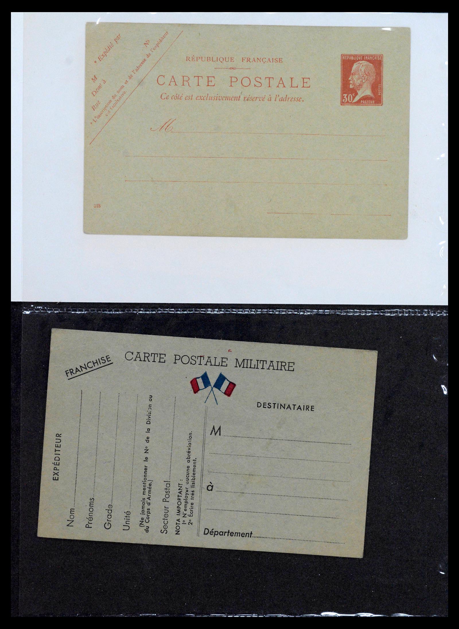 39122 0038 - Stamp collection 39122 France covers 1870-1960.