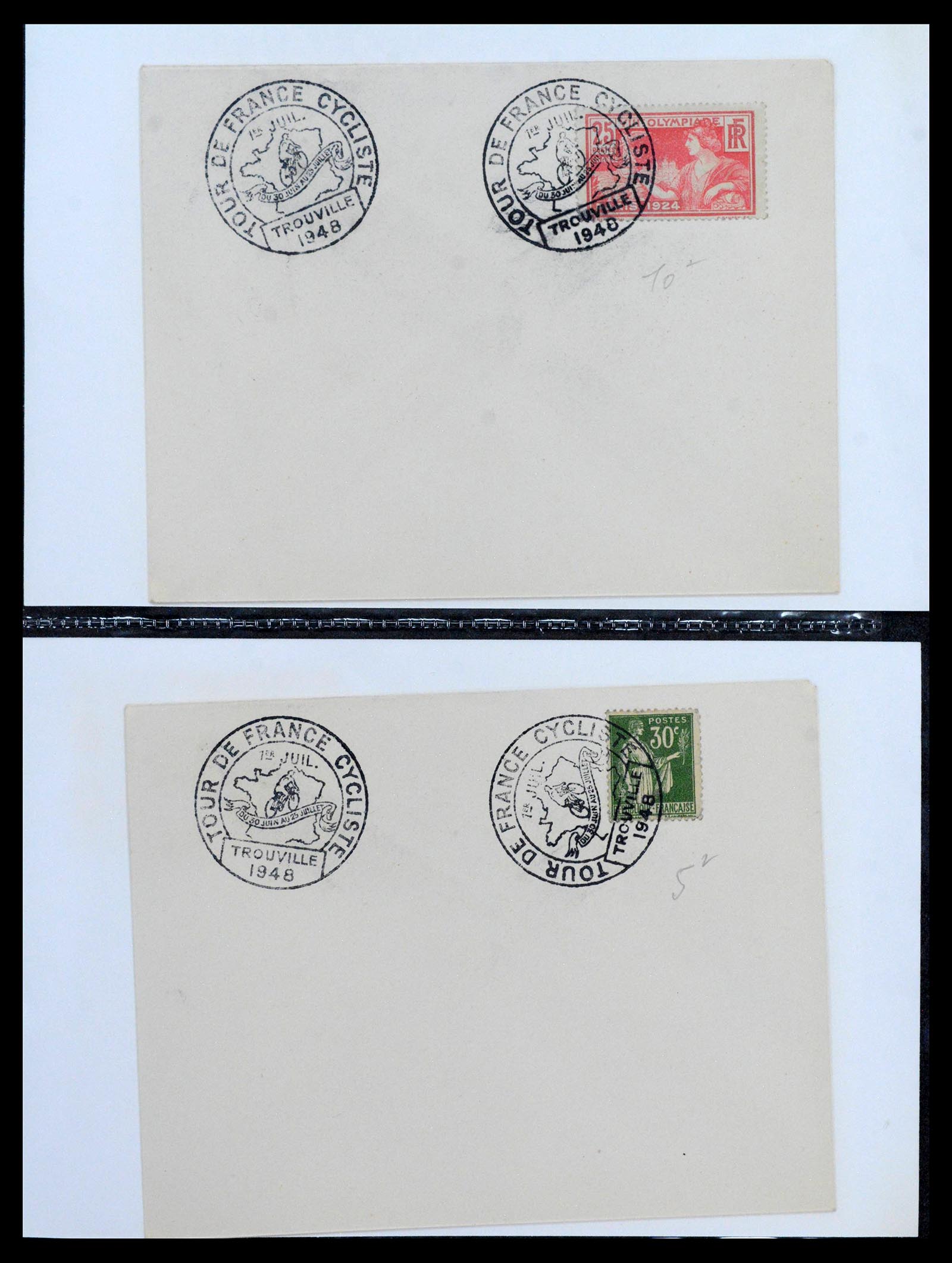 39122 0044 - Stamp collection 39122 France covers 1870-1960.