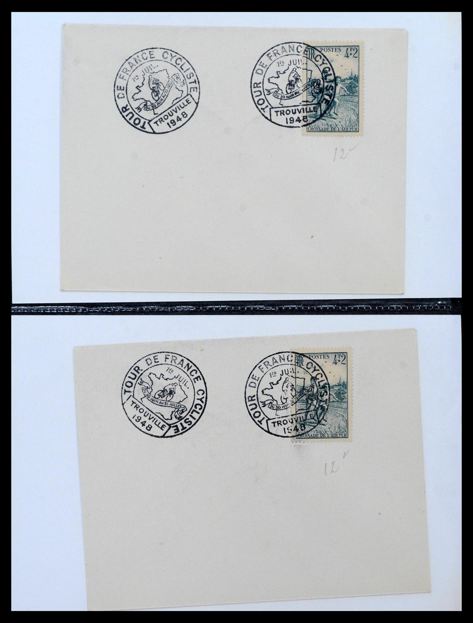 39122 0047 - Stamp collection 39122 France covers 1870-1960.
