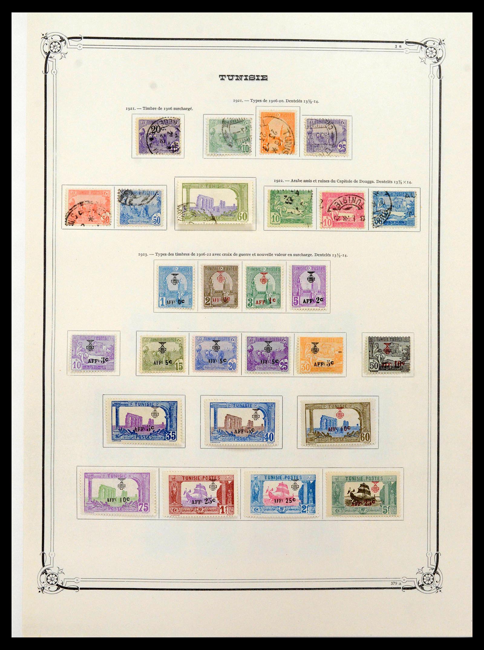 39124 0007 - Stamp collection 39124 Tunisia 1867-1976.