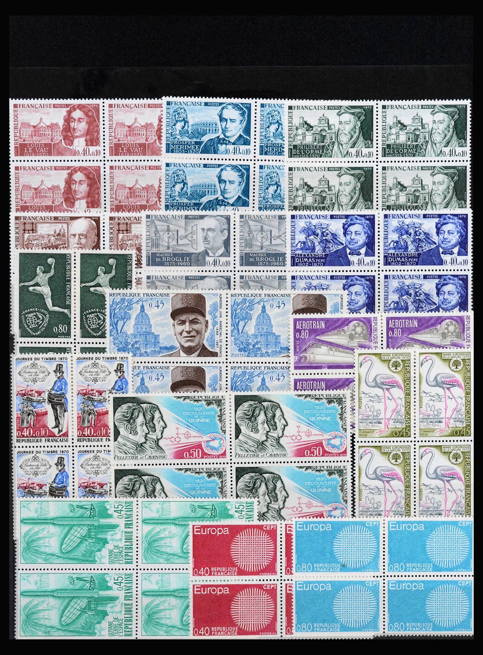 39125 0002 - Postzegelverzameling 39125 Frankrijk 1849-2021.