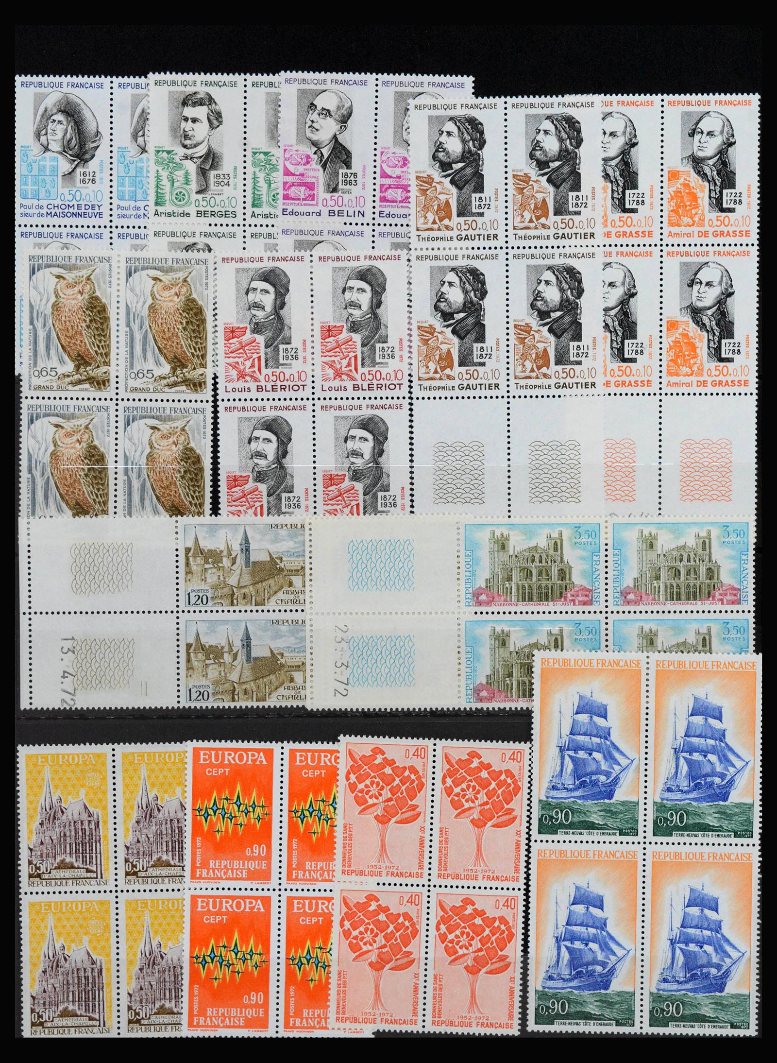 39125 0010 - Postzegelverzameling 39125 Frankrijk 1849-2021.